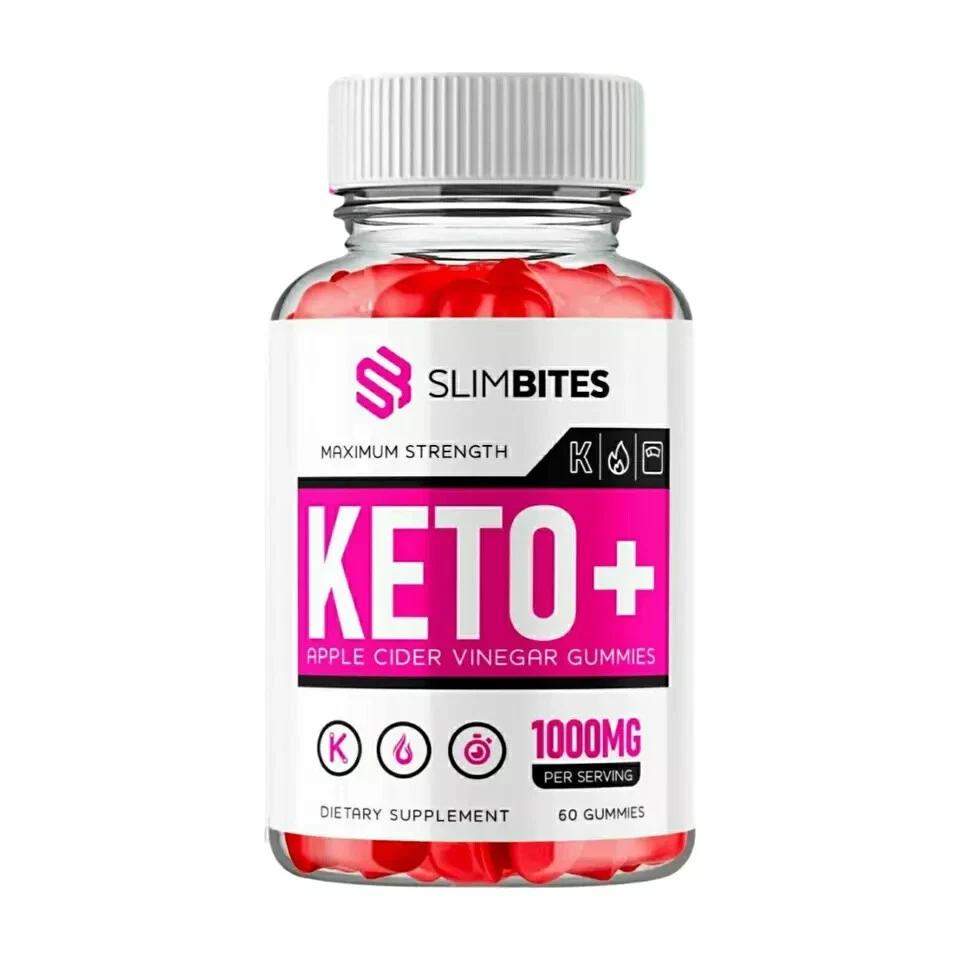 SlimBites Keto ACV Gummies Vitamin B12 Weight Loss Supplements - (60 Gummies)