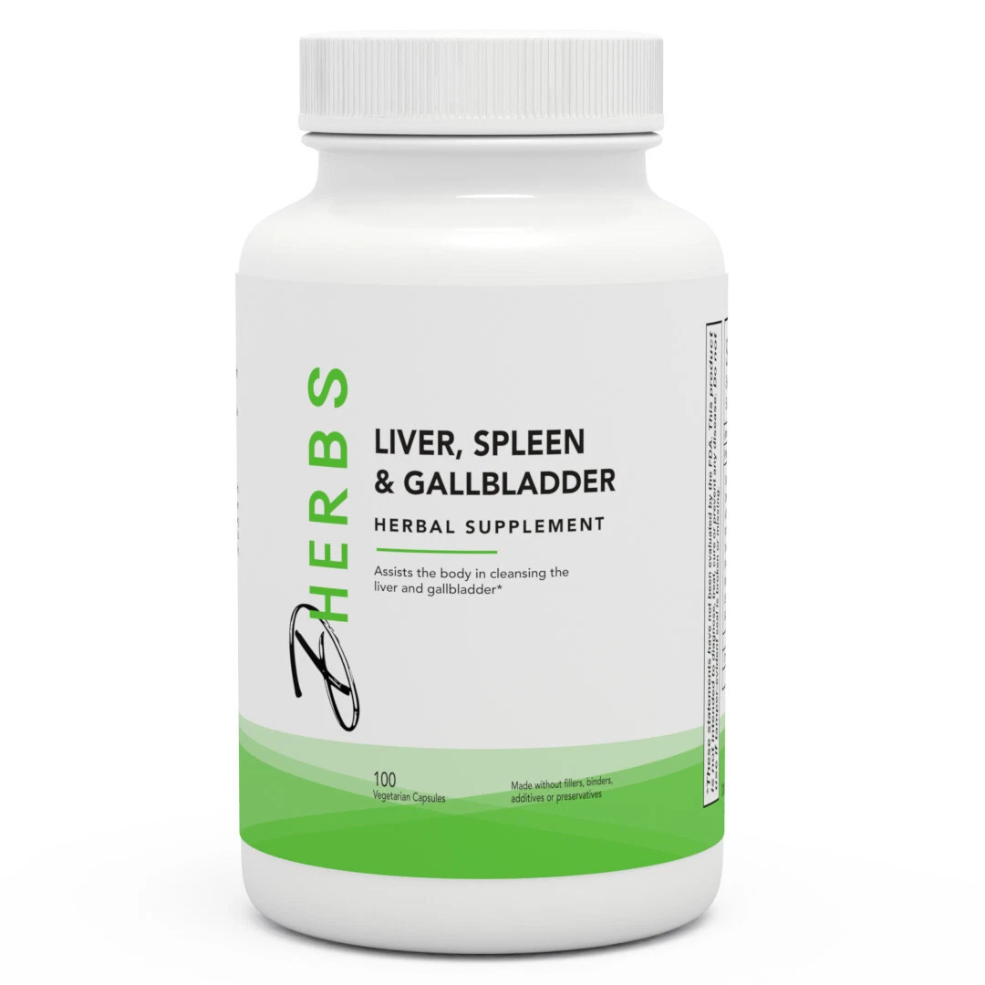 Dherbs Liver, Spleen & Gallbladder, 100-Count Bottle