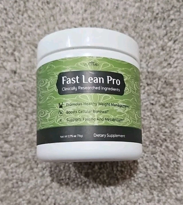 Fast Lean Pro - Weight Management Support Shake Powder - 30 Servings Exp 11/2025