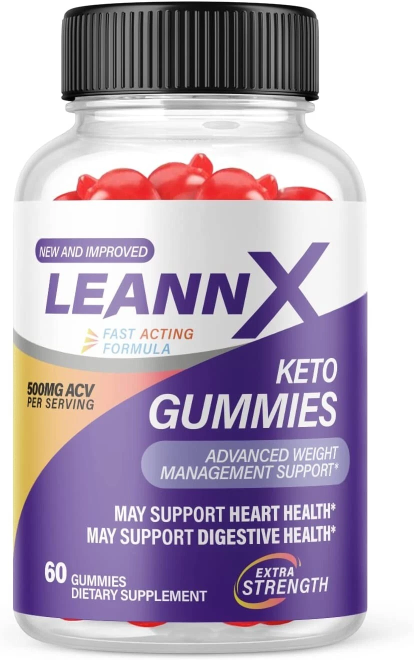 1 Pack - Leann X Keto Gummies, Weight Loss, Appetite Suppressant-60