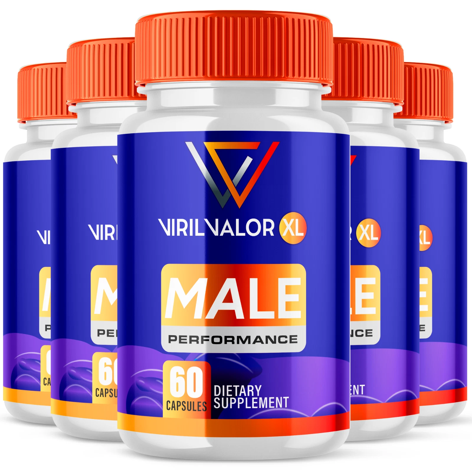 Viril Valor XL Pills Advanced Vitality Support Formula Supplement 300 Capsules