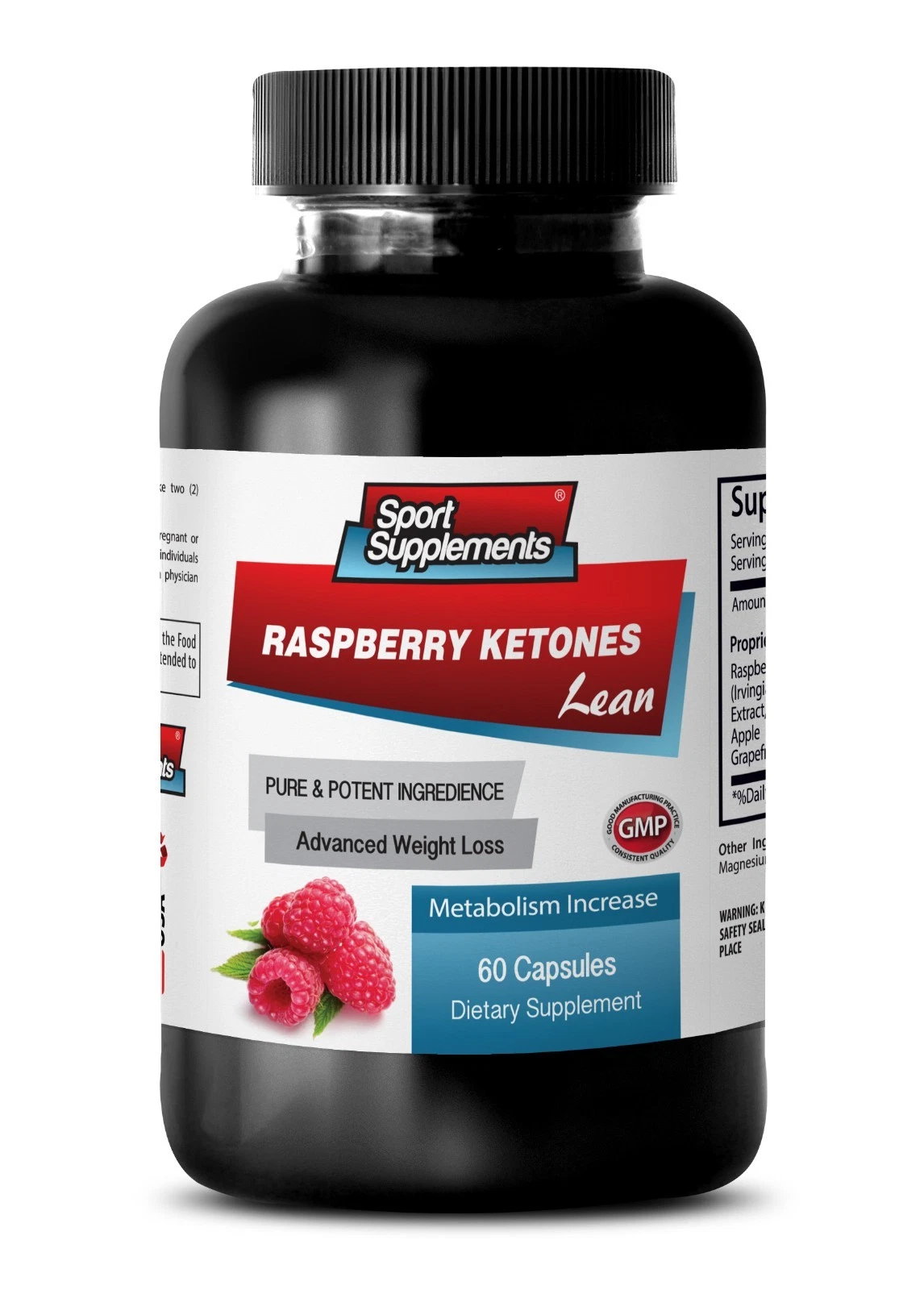 Raspberry Ketones Lean 1200mg - Weight Loss - Belly Belt - Ultimate Pills 1B