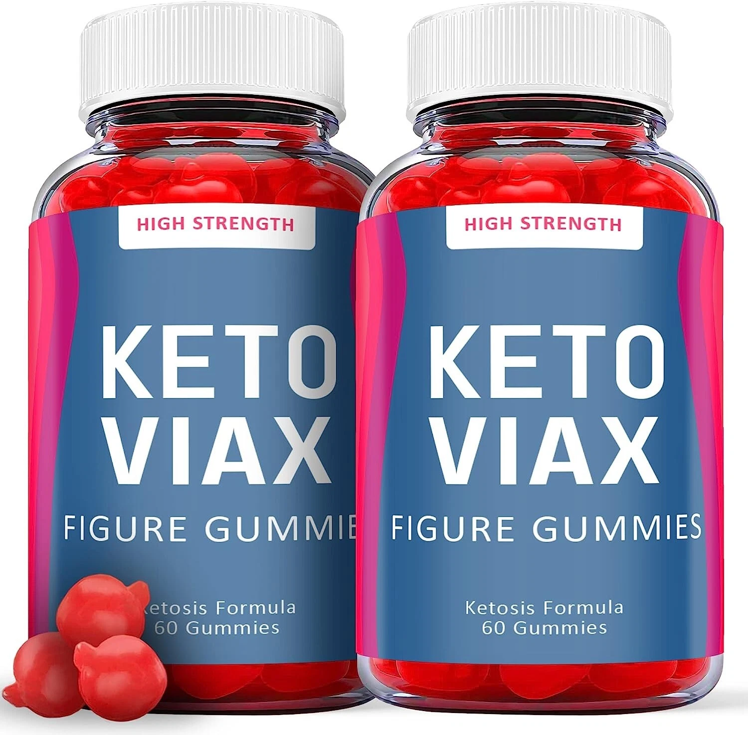 2 Pack - Keto Viax ACV Gummies - Vegan, Weight Loss Supplement - 120 Gummies