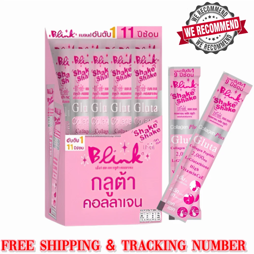 Brink Shake Shake Gluta Collagen Powder Radiant Skin 10 Sachet