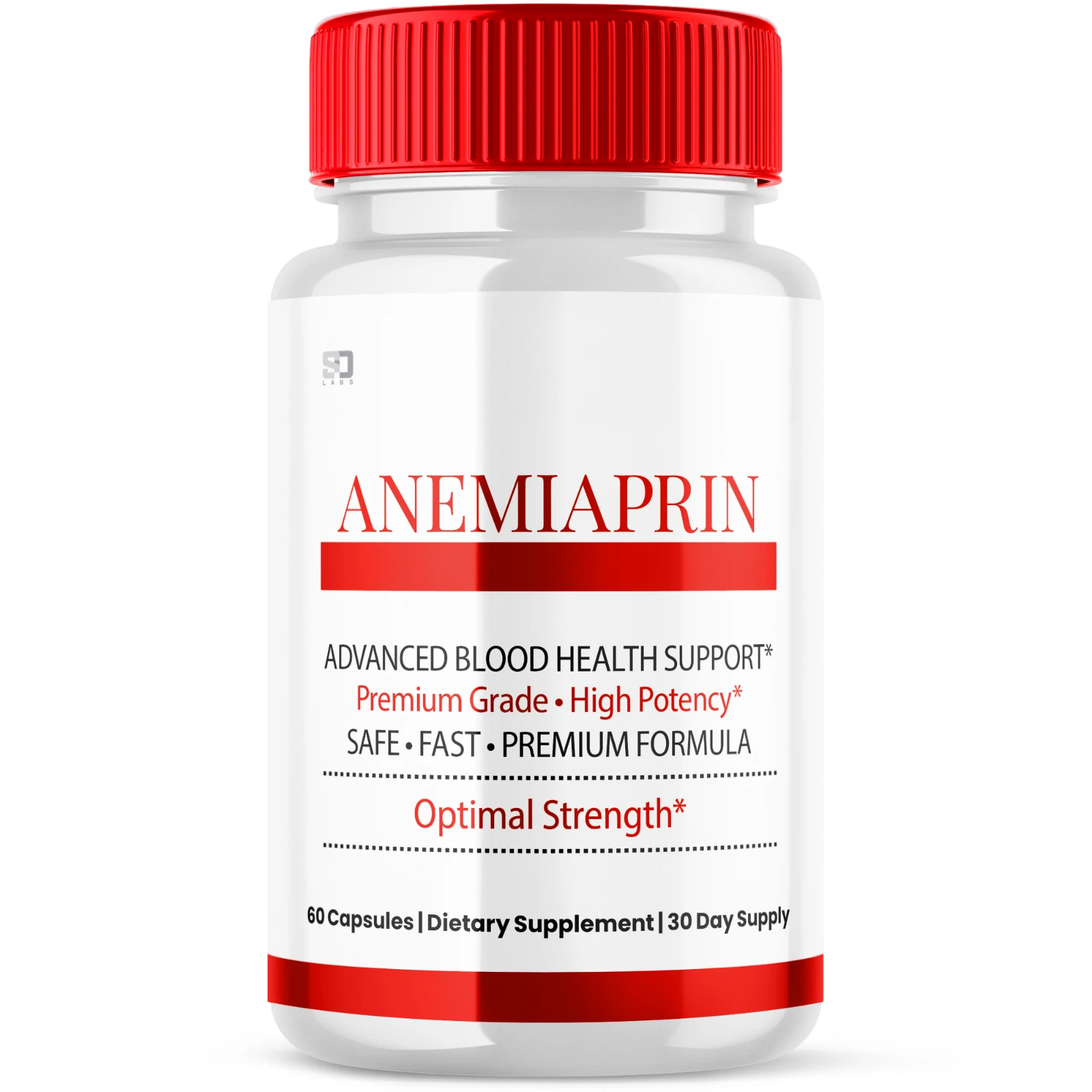 Anemiaprin Blood Support Maximum Strength Glycogen Supplement 60 Capsules