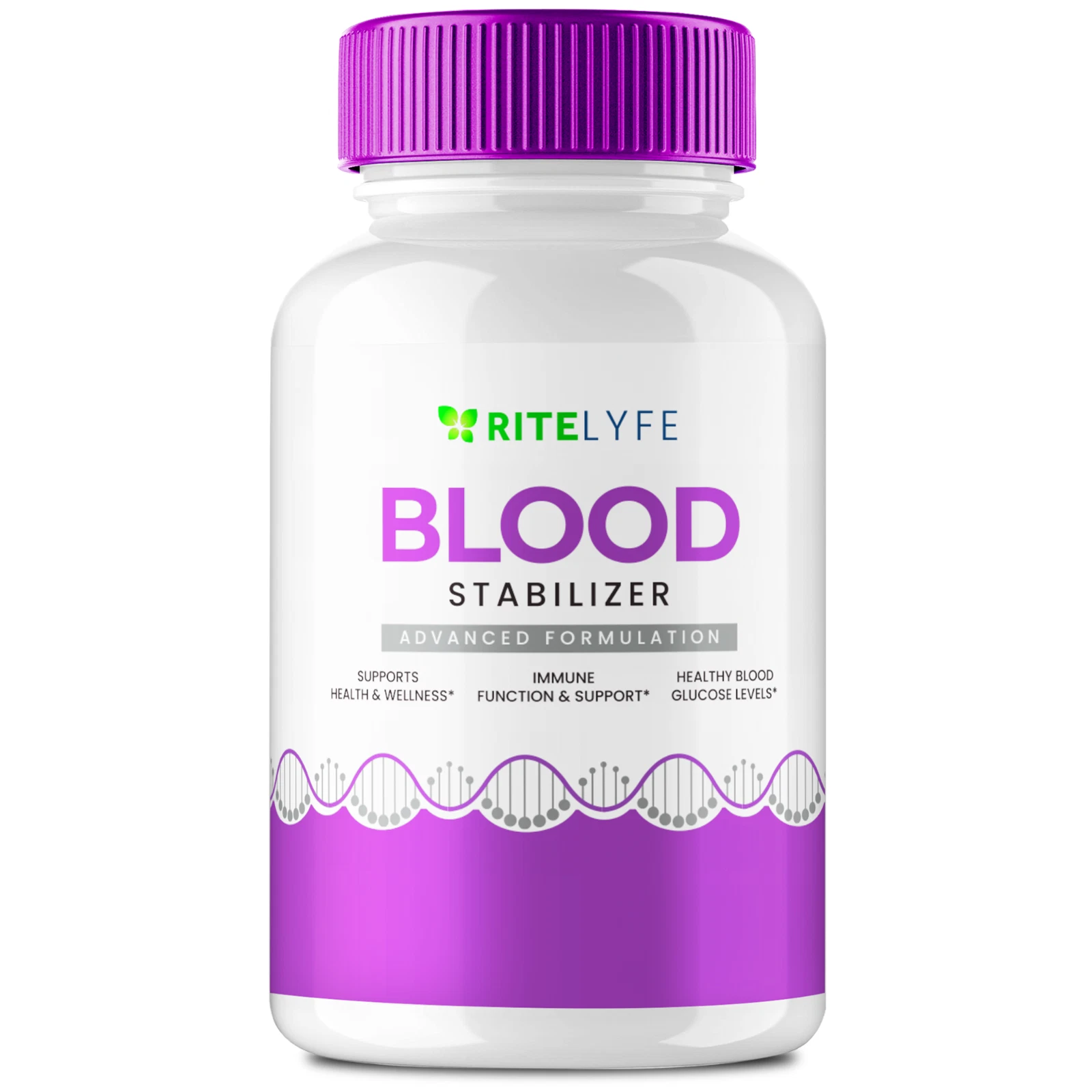 Ritelyfe Blood Stabilizer Capsules - Blood Health Support Formula Pills 60ct