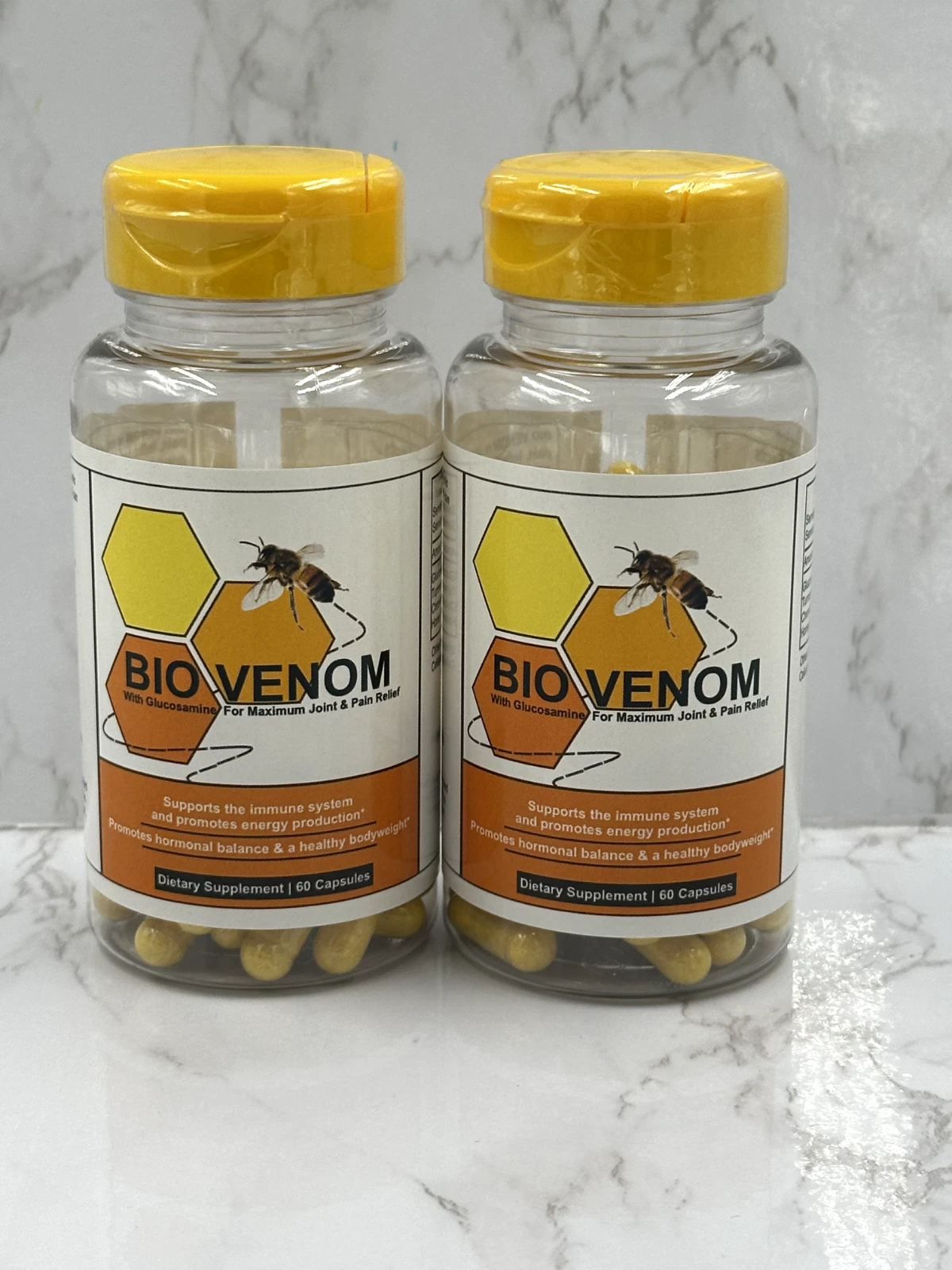 Bio Venom Bee Honey Powder Extract Anti-inflammatory Glucosase Arthritis Support