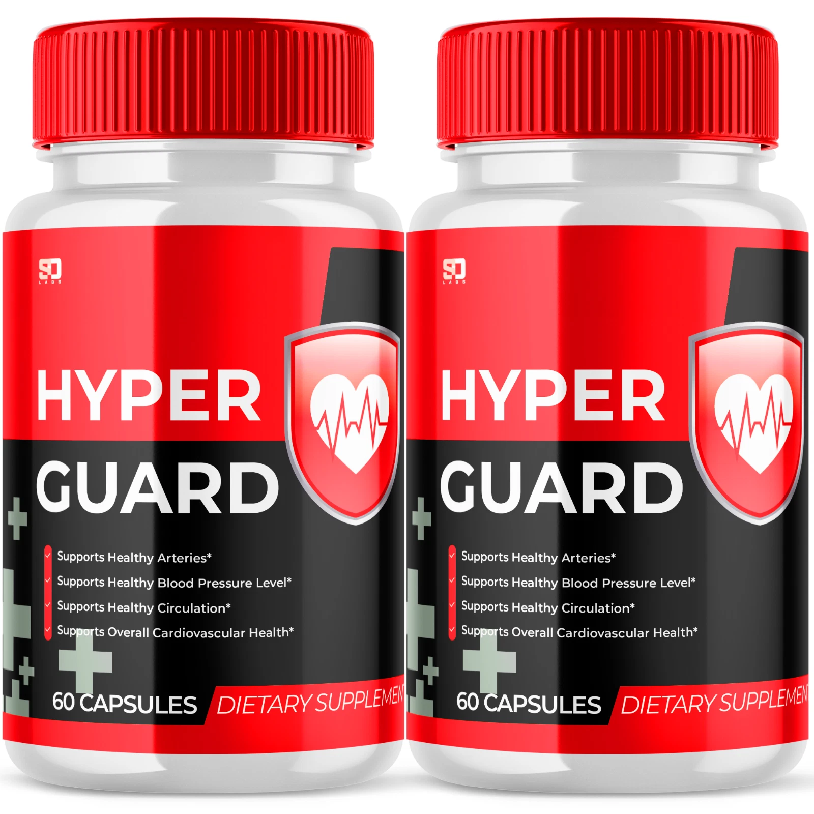 Hyper Guard Blood Pills Supports Blood and Cardiovascular Health (2 Pack)