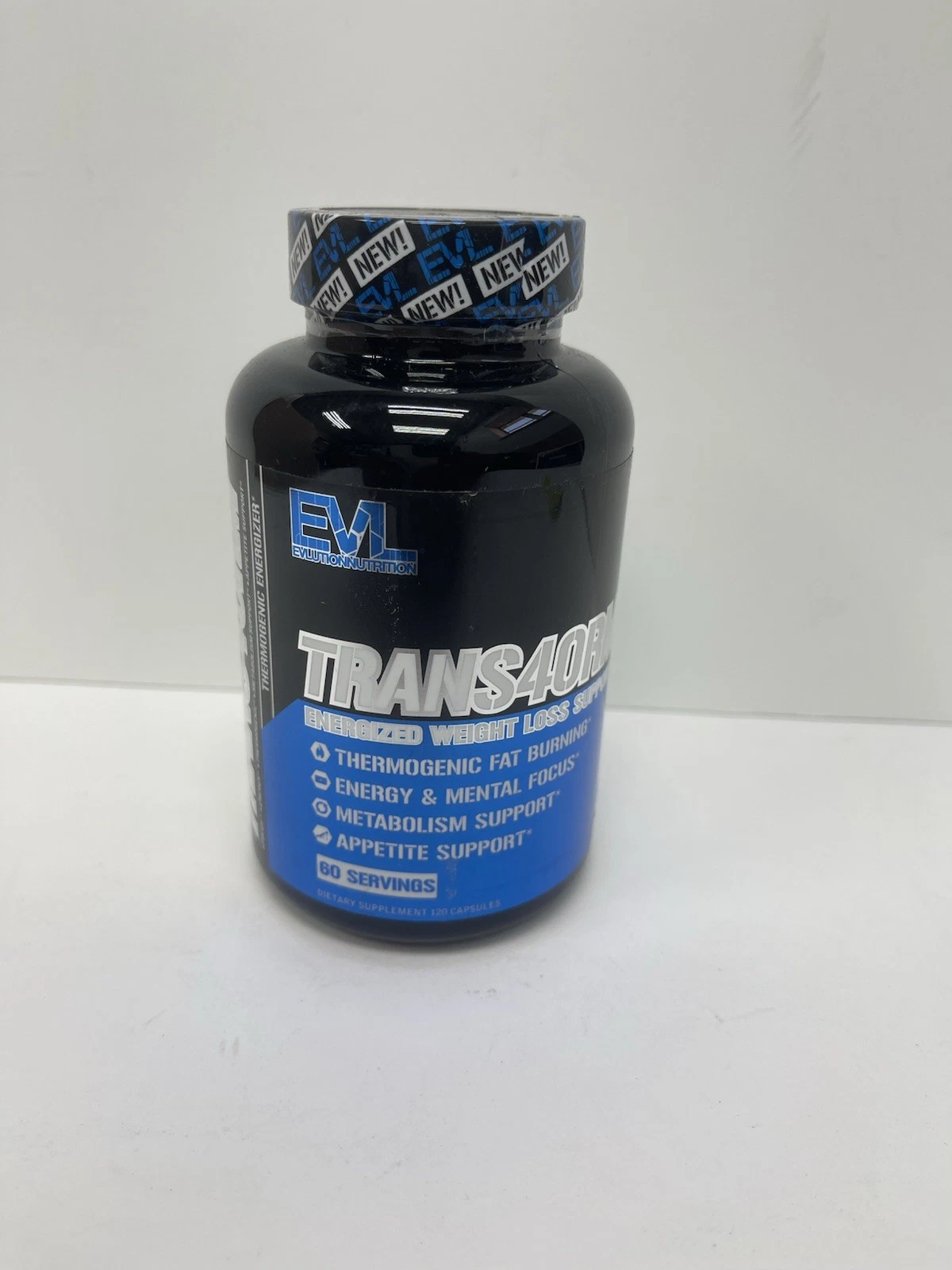 Evlution Nutrition Trans4orm Energized Weight Loss Support 60 Capsules
