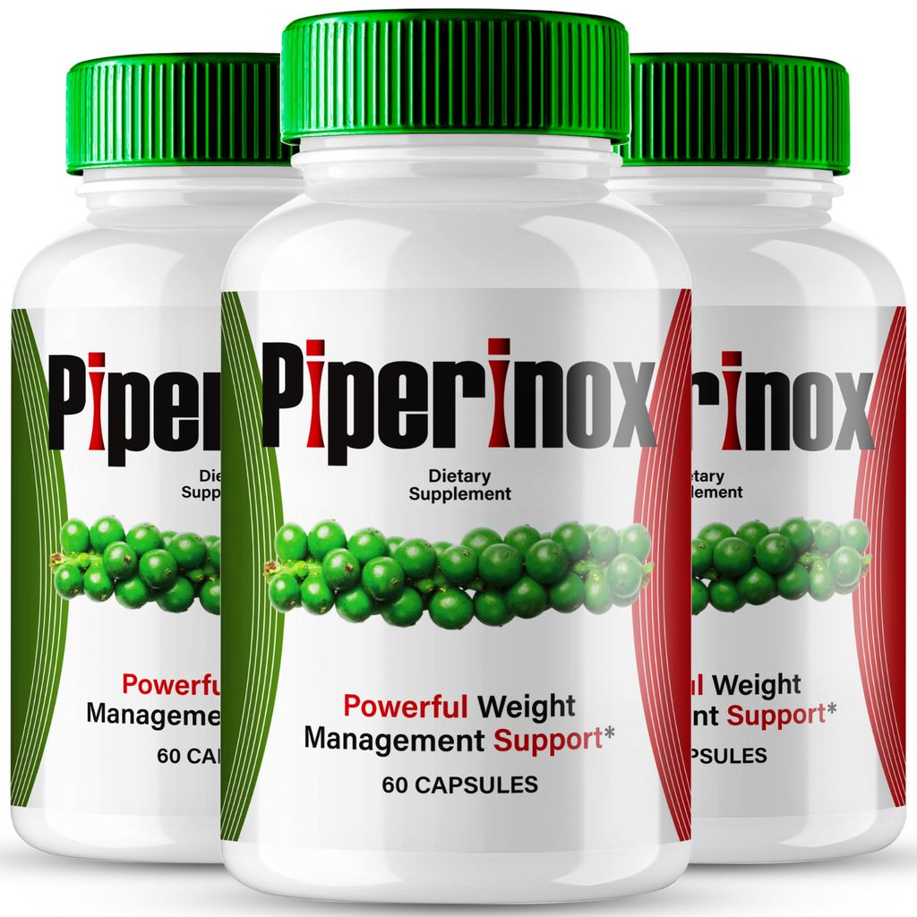 (3 Pack) Piperinox Keto Advanced Weight Loss Pills Burn Stubborn Fat Energy