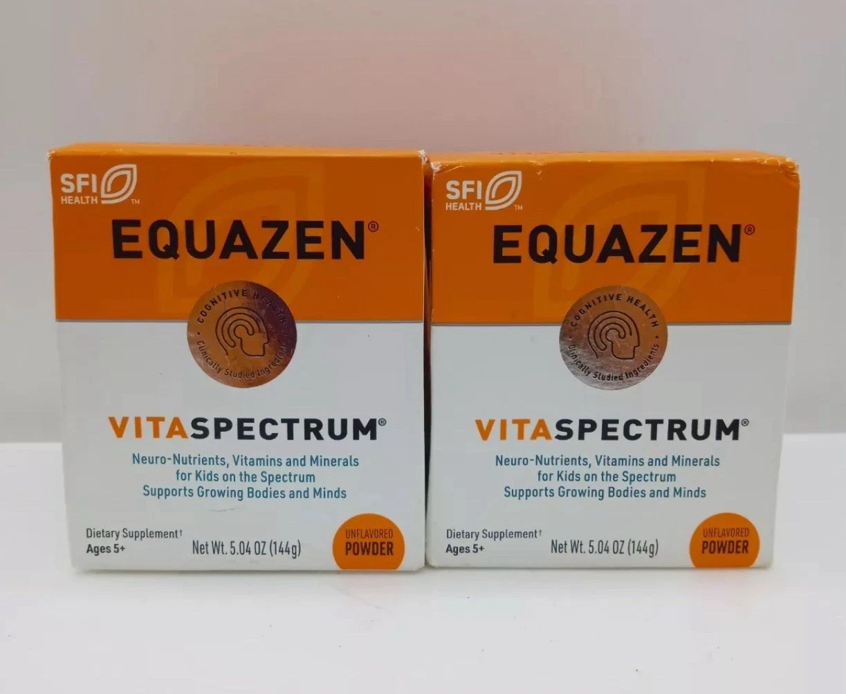 2-Pack 🧡 SFI Health Equazen VitaSpectrum 5.04 oz Unflavored Powder