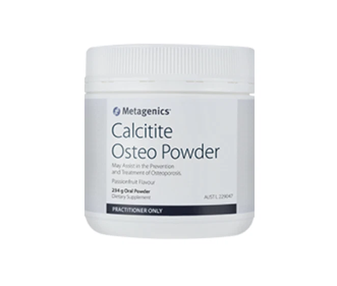Metagenics Calcitite Osteo Powder Passionfruit flavour 234g oral powder