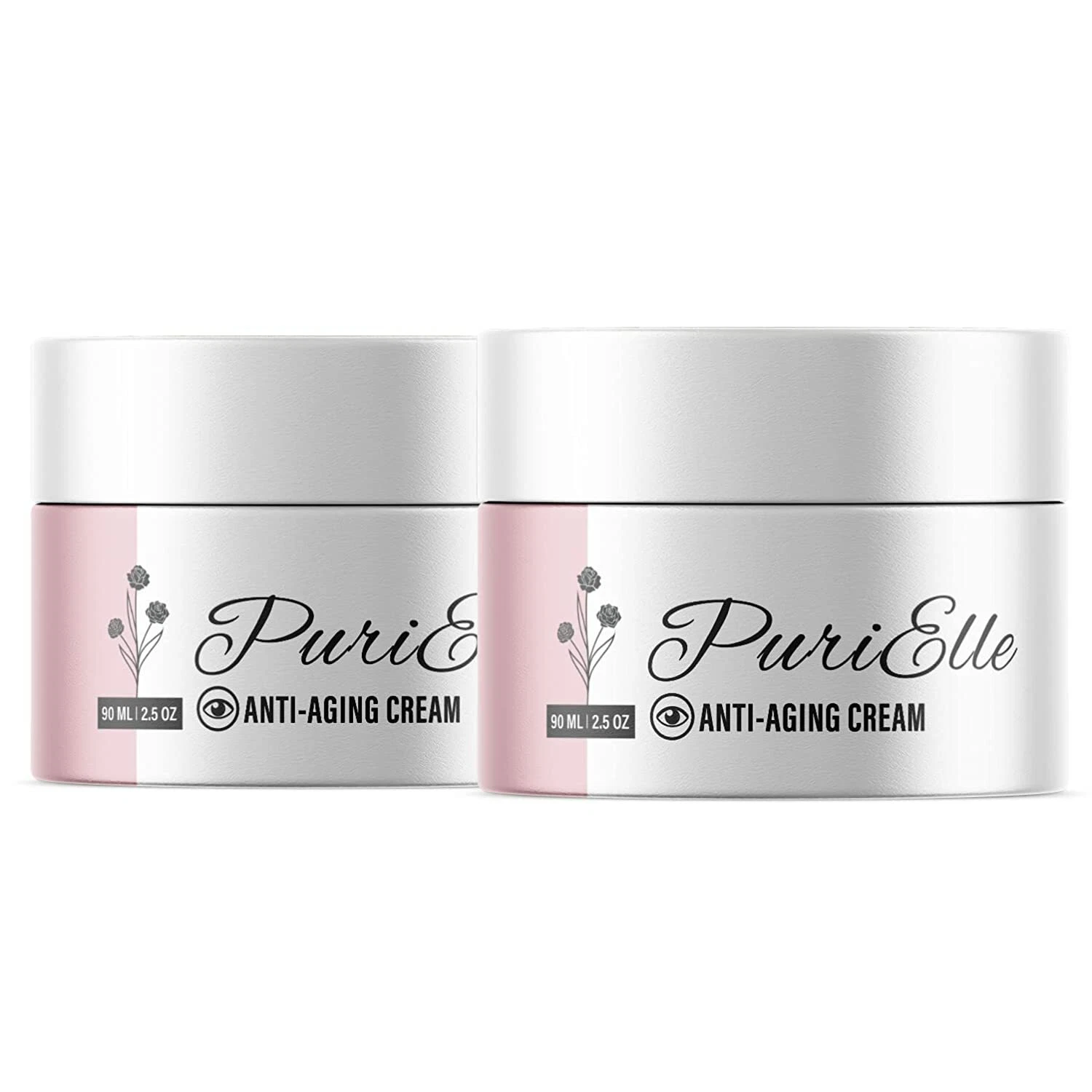 2-Purielle Anti-Aging Cream for Wrinkles, Ageless Moisturizer, Skin Tightening