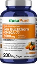 NusaPure Sea Buckthorn Omega-7 30:1 Extract, 250 mg Equivalent to 7,500mg...