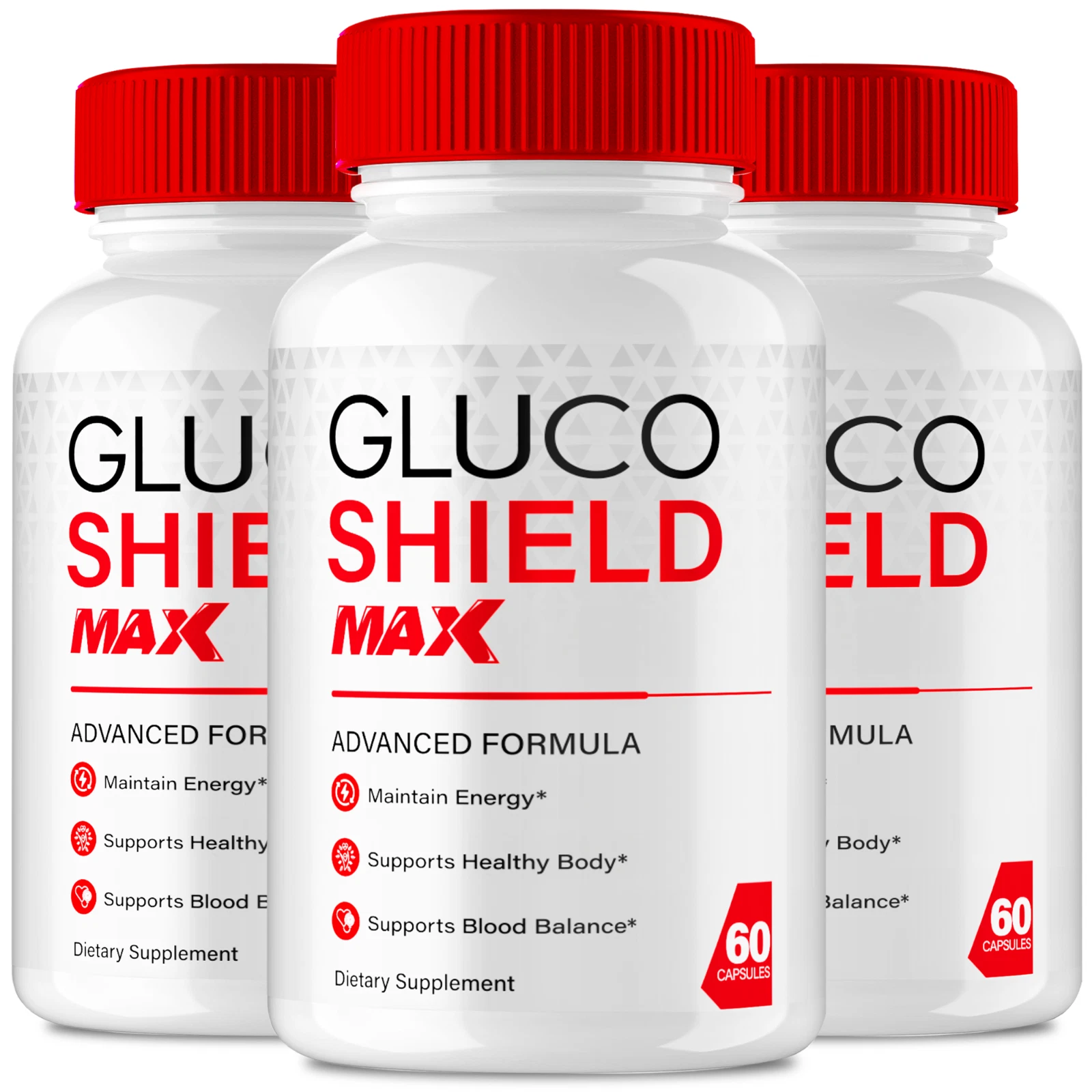 (3 Pack) Gluco Shield Max - Healthy Blood Support Formula for Balanced Levels