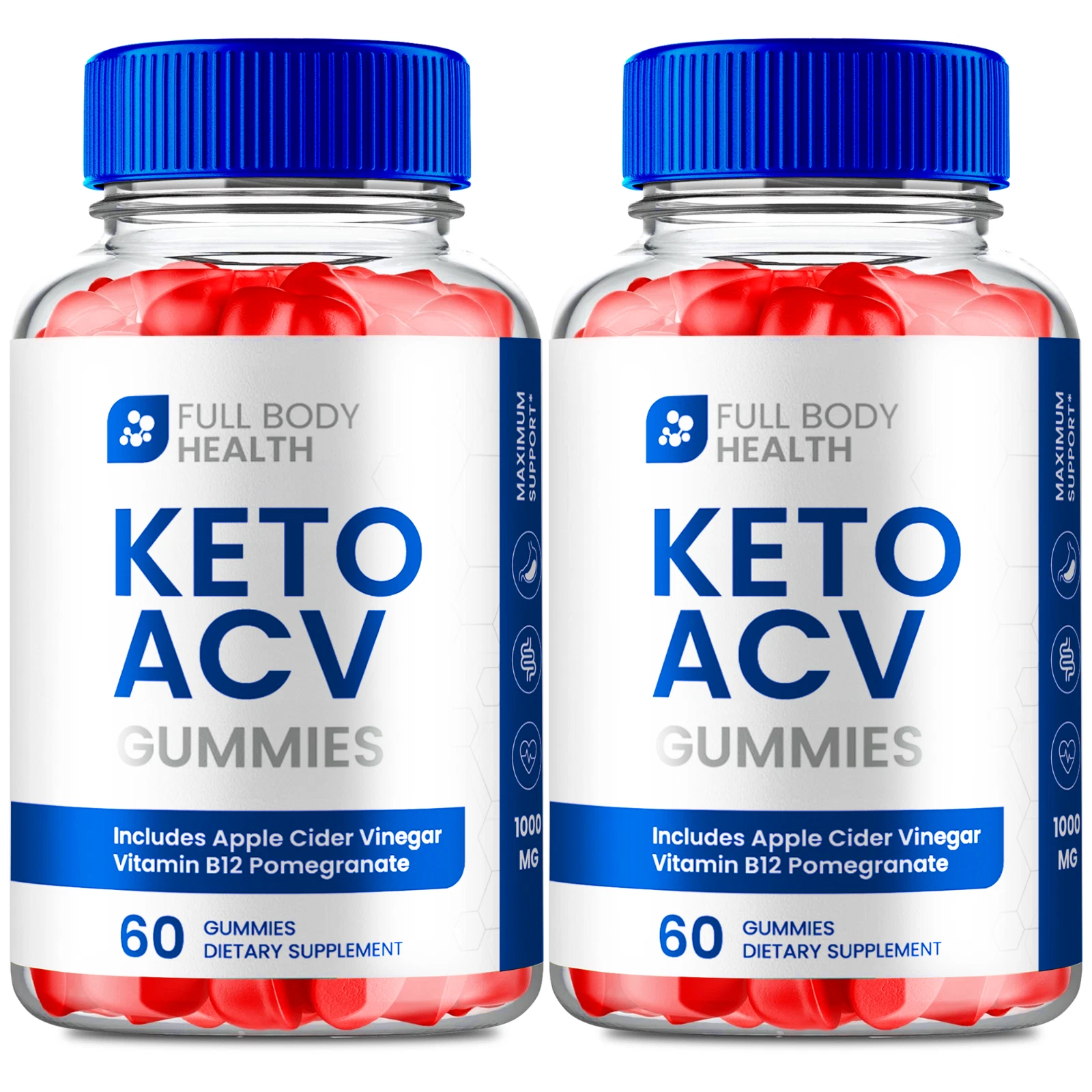 Full Body Health ACV Gummies - 2 Pack