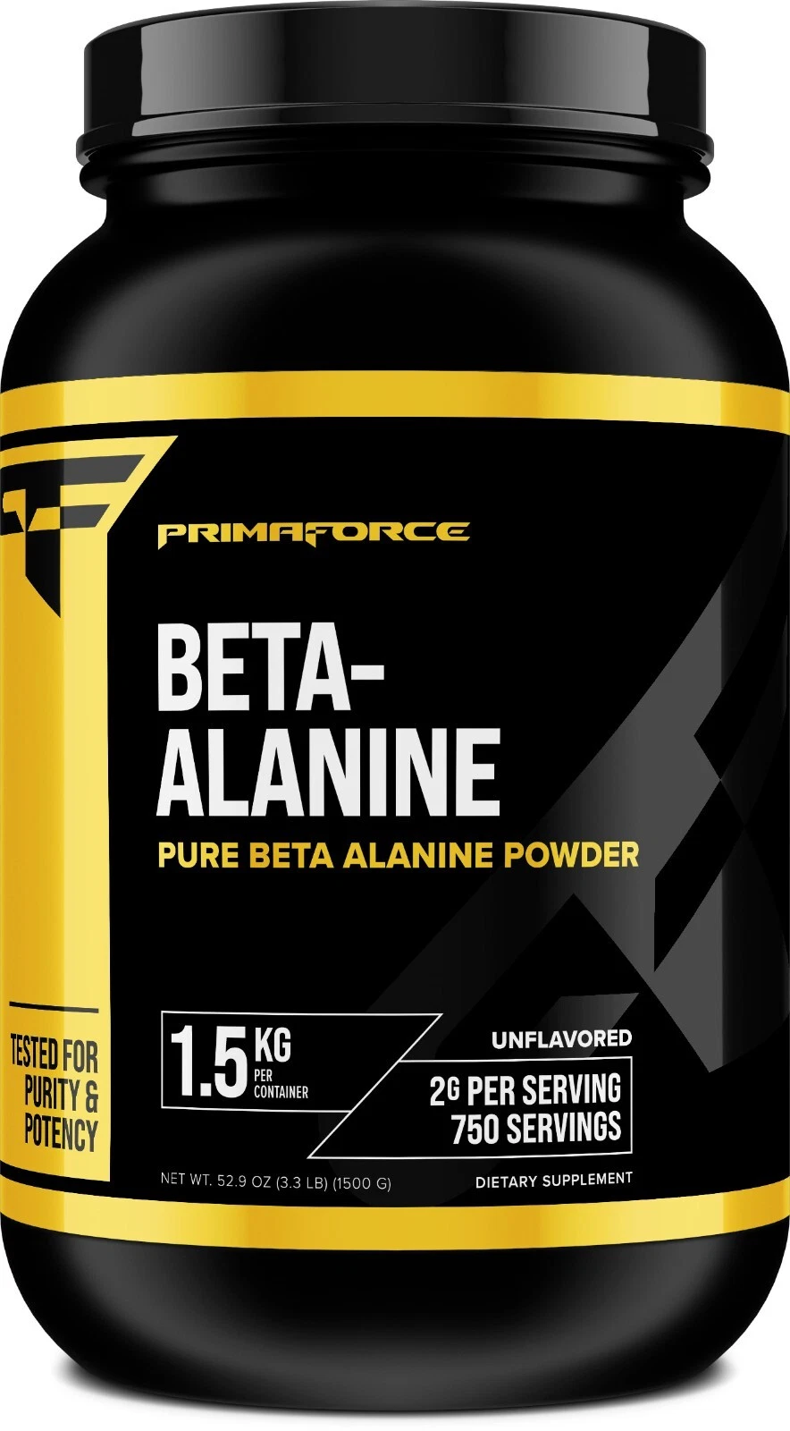 PrimaForce Beta Alanine Powder, Unflavored, 1500 Grams