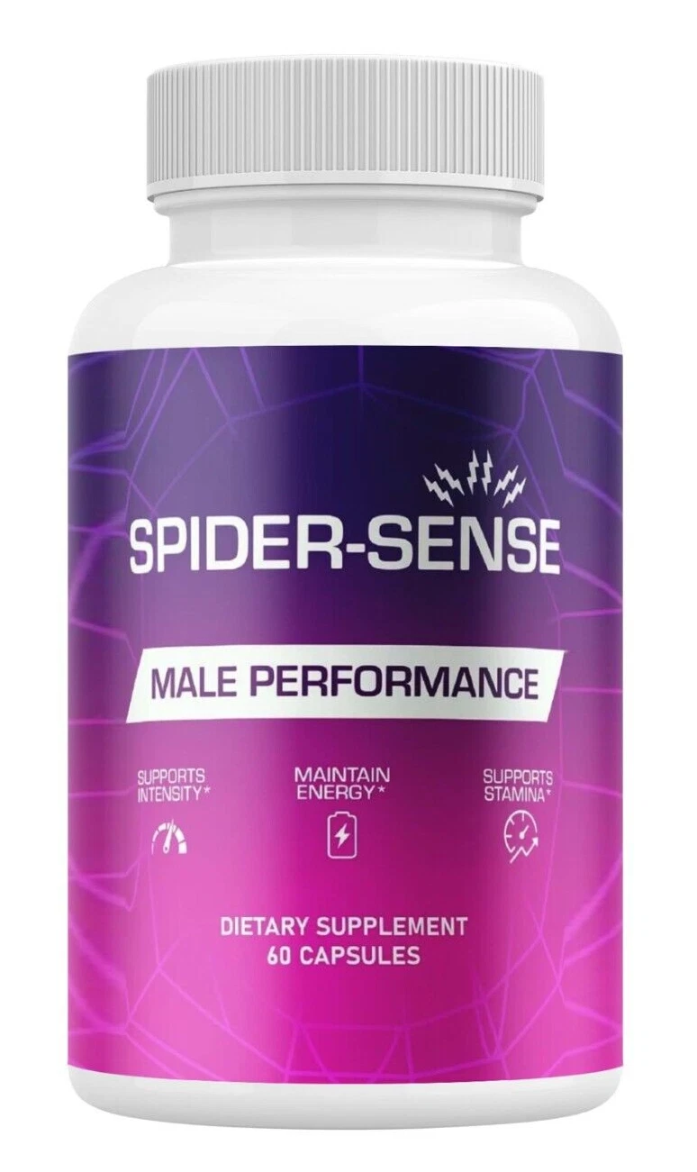 (1 Pack) Spider Sense Capsules for Men - SpiderSense Overall Health & Energy
