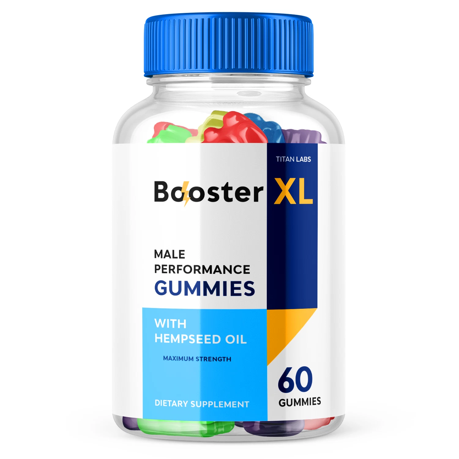 Booster XL Male Gummies - Maximize Vitality and Performance (1 Pack)