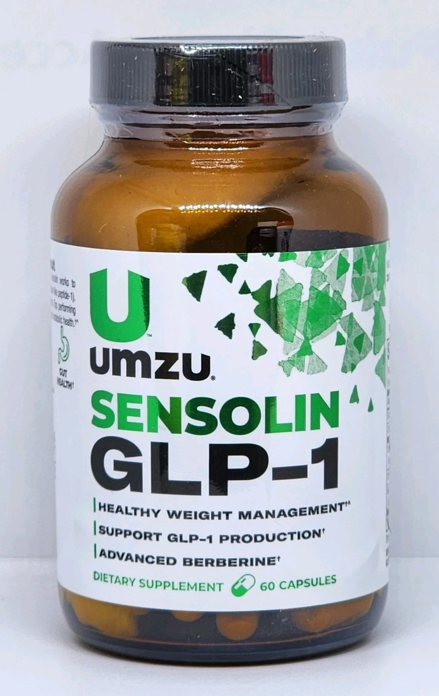 UMZU Sensolin GLP-1 Berberina Avanzada 60 Cápsulas Nuevo Sellado Exp. 02/2027
