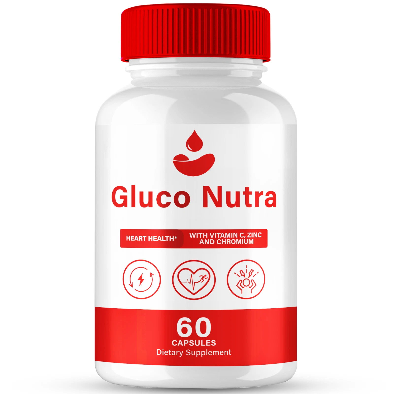 Gluco Nutra Blood Pills to Support Circulation & Glycogen Health 60ct