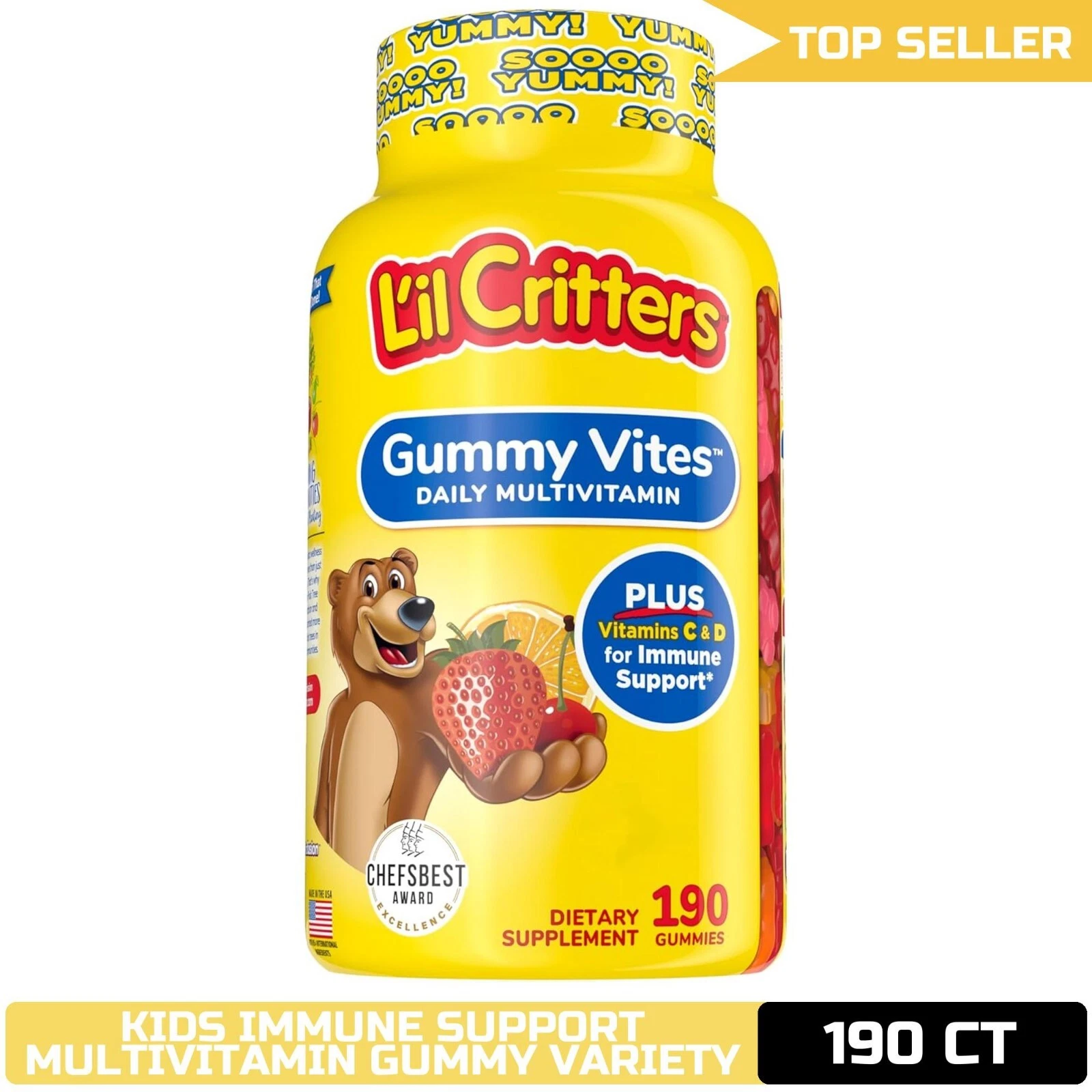 Kids' Daily Immune Support Gummy Multivitamin