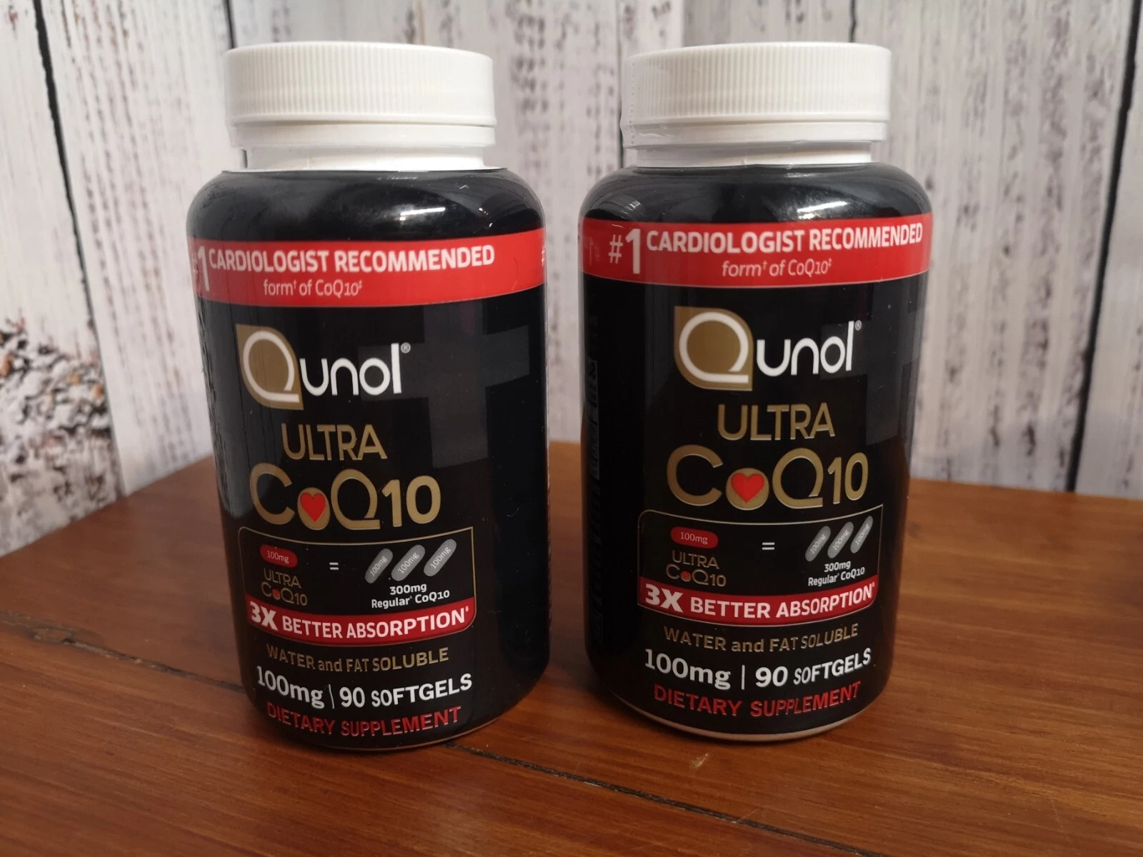 (X180) Ultra CoQ10 100mg Softgels 3x Better Absorption Coenzyme Q10 Supplement