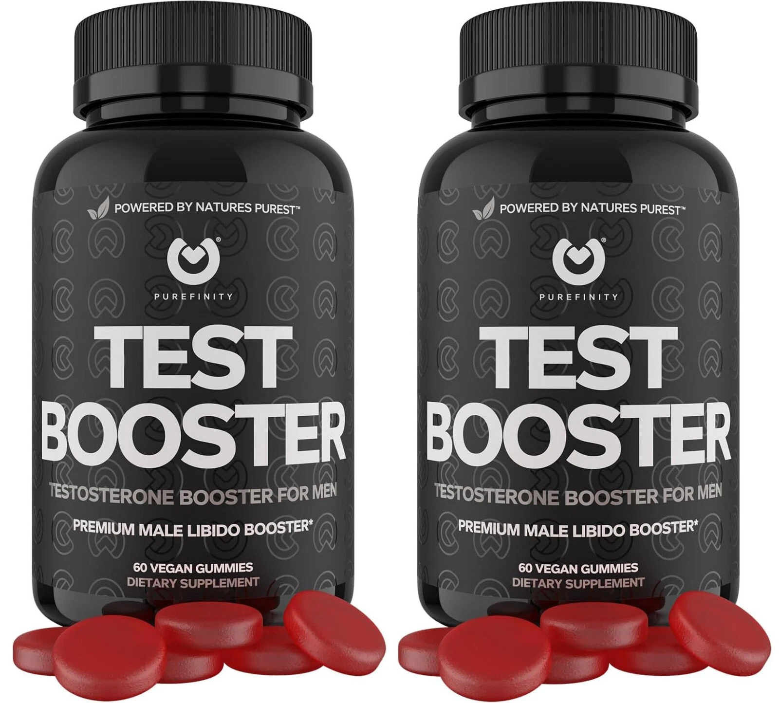 2 Testosterone Booster for Men - Male Performance Test Booster Supplement 2/2025