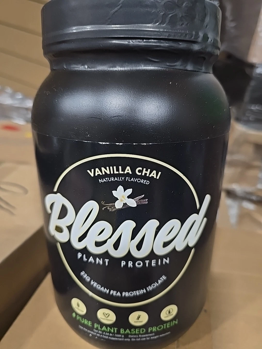 EHPLabs Blessed Plant Protein VANILLA CHAI 2.24lb / 30 Servings &
