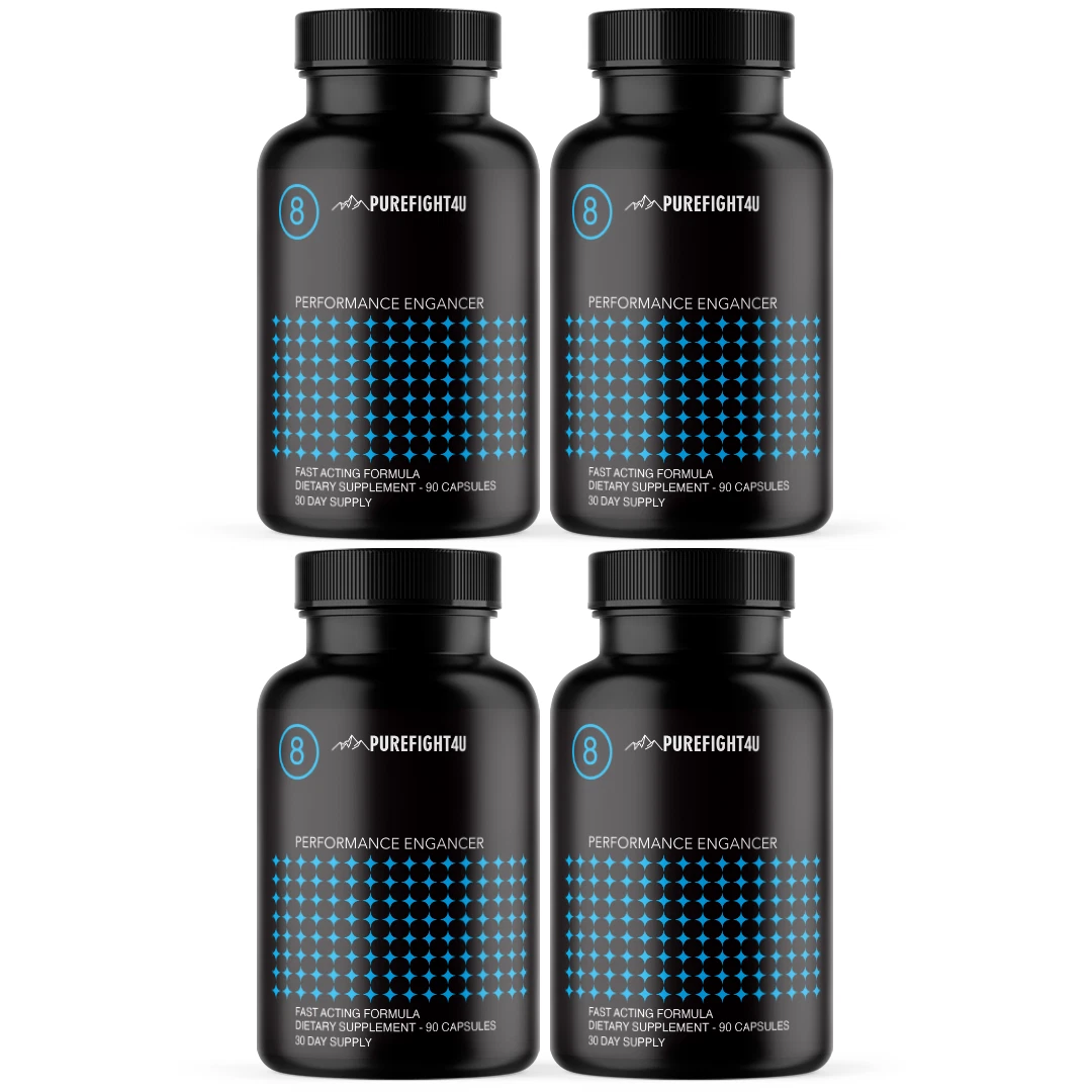 Performance Engancer Male Fast Acting Formula Supplement 90 Capsules - 4 Bottles