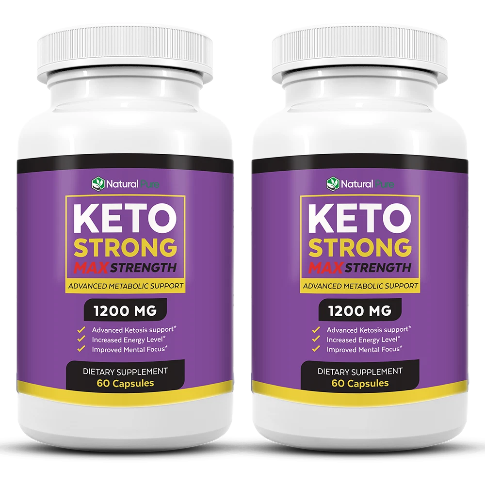 Keto Strong Pill Advanced Formula Keto Diet Pills 2 Pack
