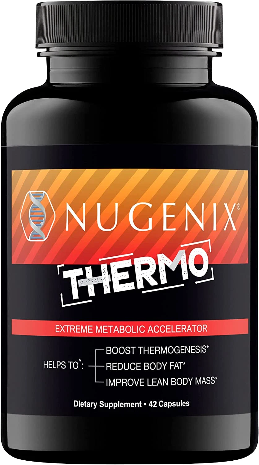 Nugenix Thermo - Thermogenic Fat Burner Supplement Pills for Men, Extreme Metabo