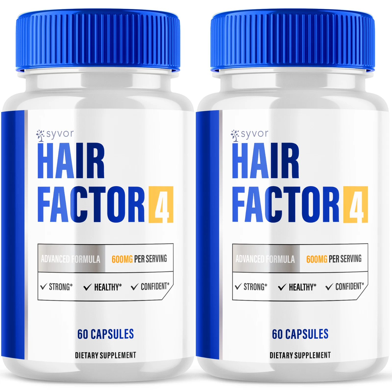 Hair Factor 4 Advanced Formula Supporting Strong Healthy Hair Naturally 120 Caps