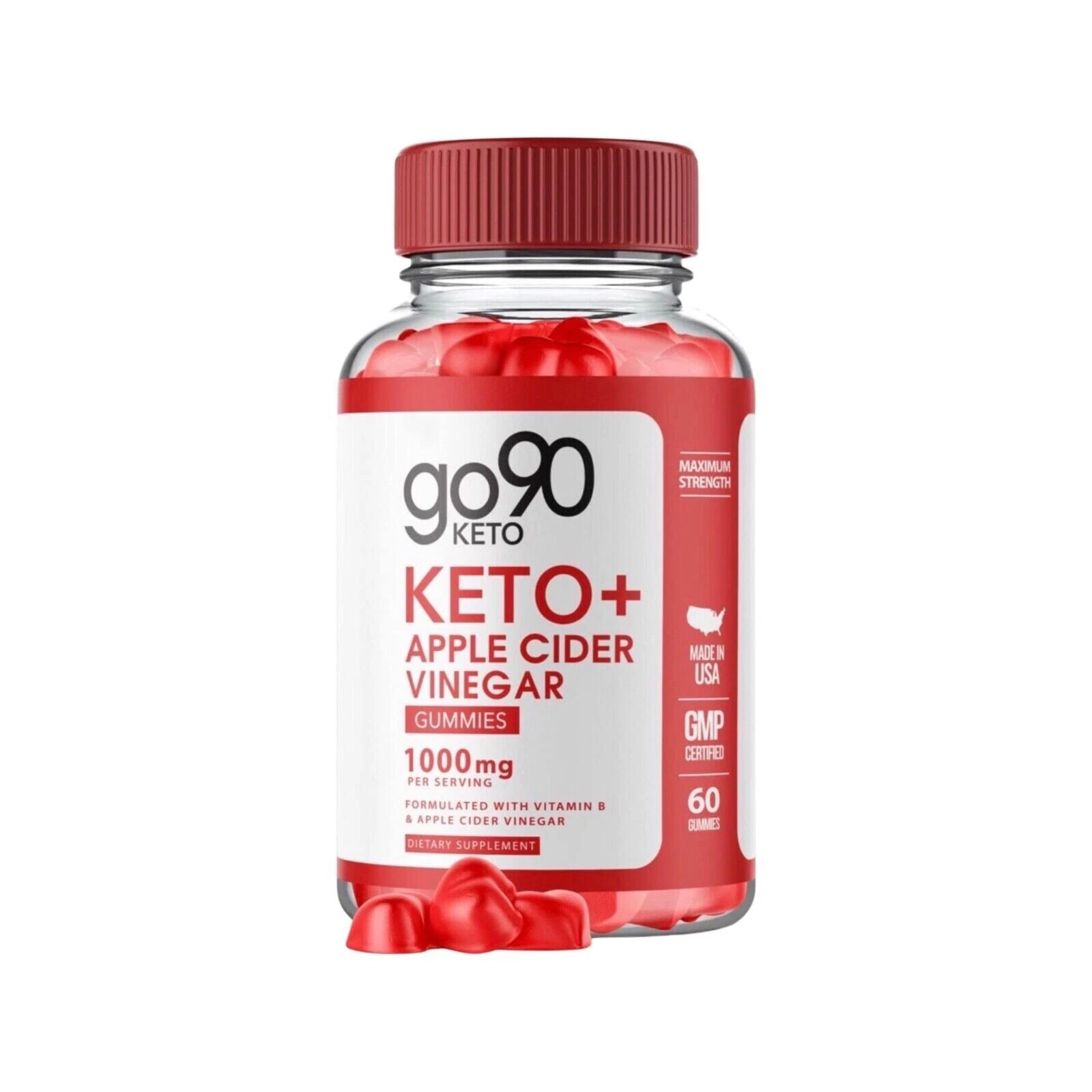 BEST PRICE! Apple Cider Vinegar Keto ACV Gummies - Weight Loss - 120CT