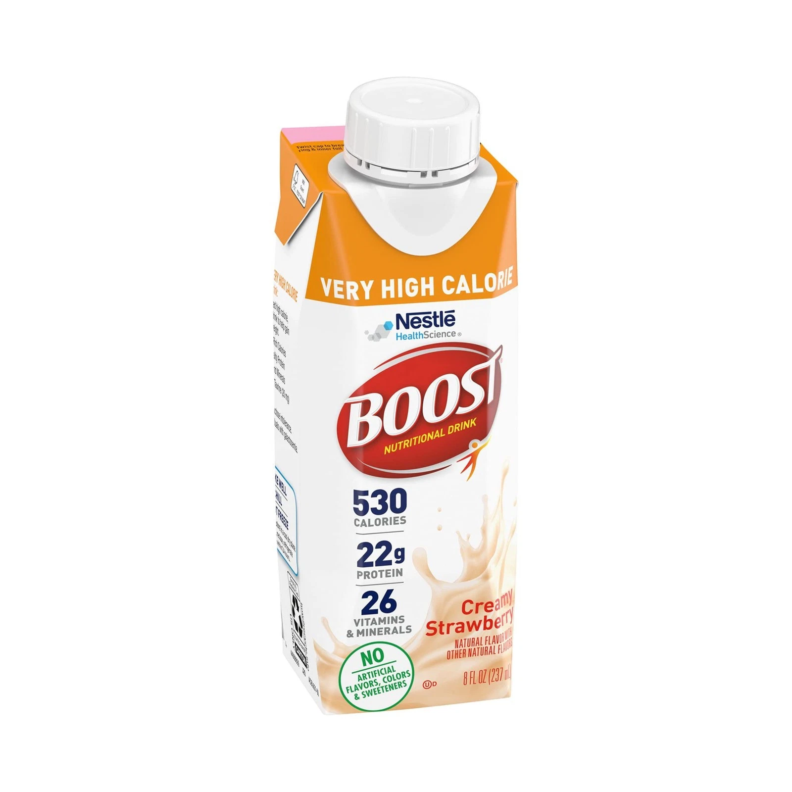 Boost Very High Calorie Strawberry Nutritional Drink � 22g Protein, 530 Nutrient