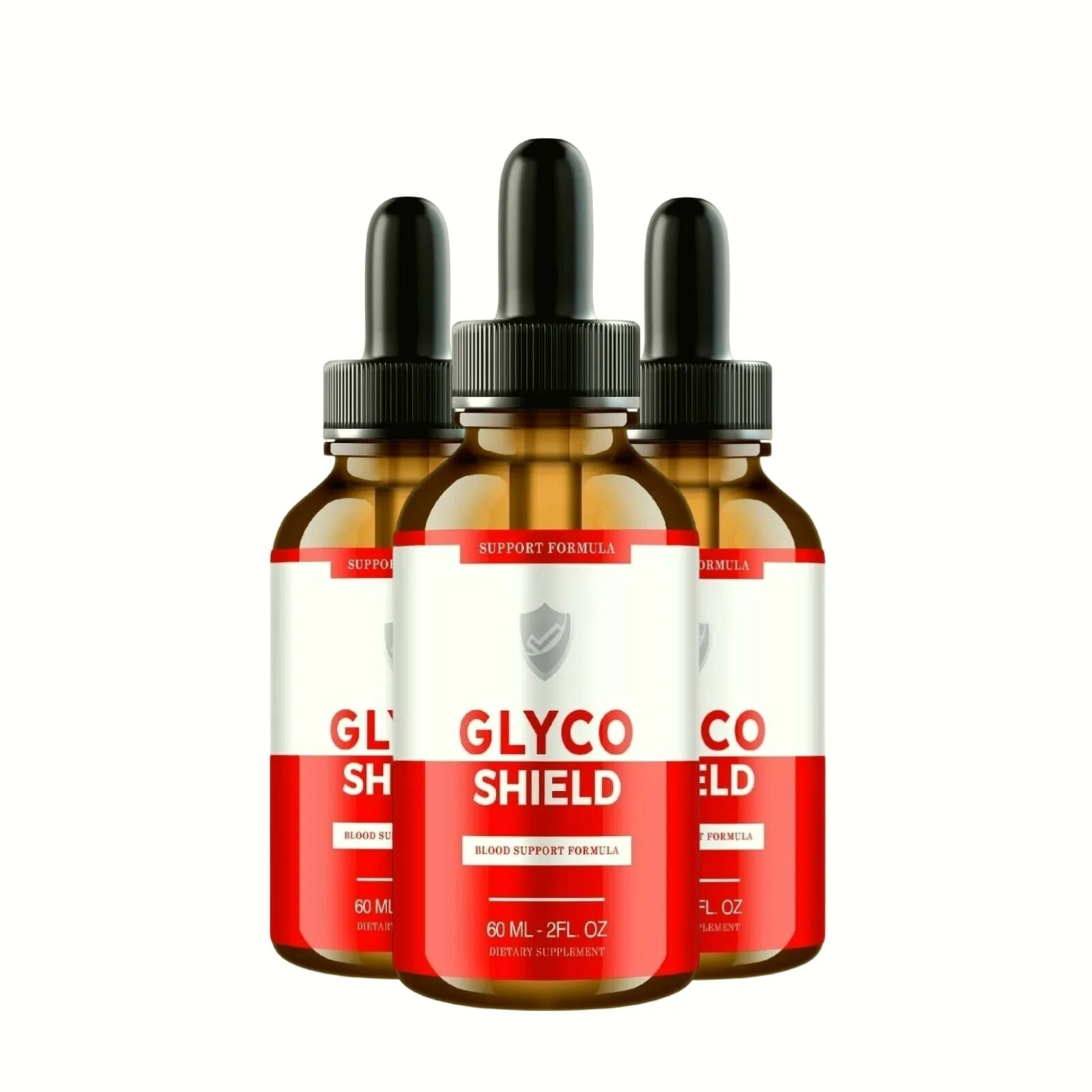 (3-Pack) Glyco Shield Drops, GlycoShield Drops to Support Healthy Blood