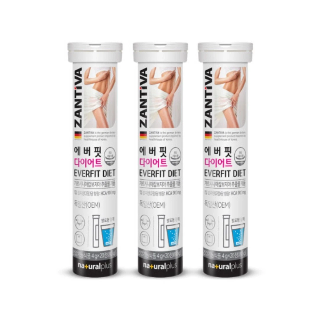 Naturalplus Everfit Diet HCA Garcinia Cambogia Effervescent Tablet Free Ship