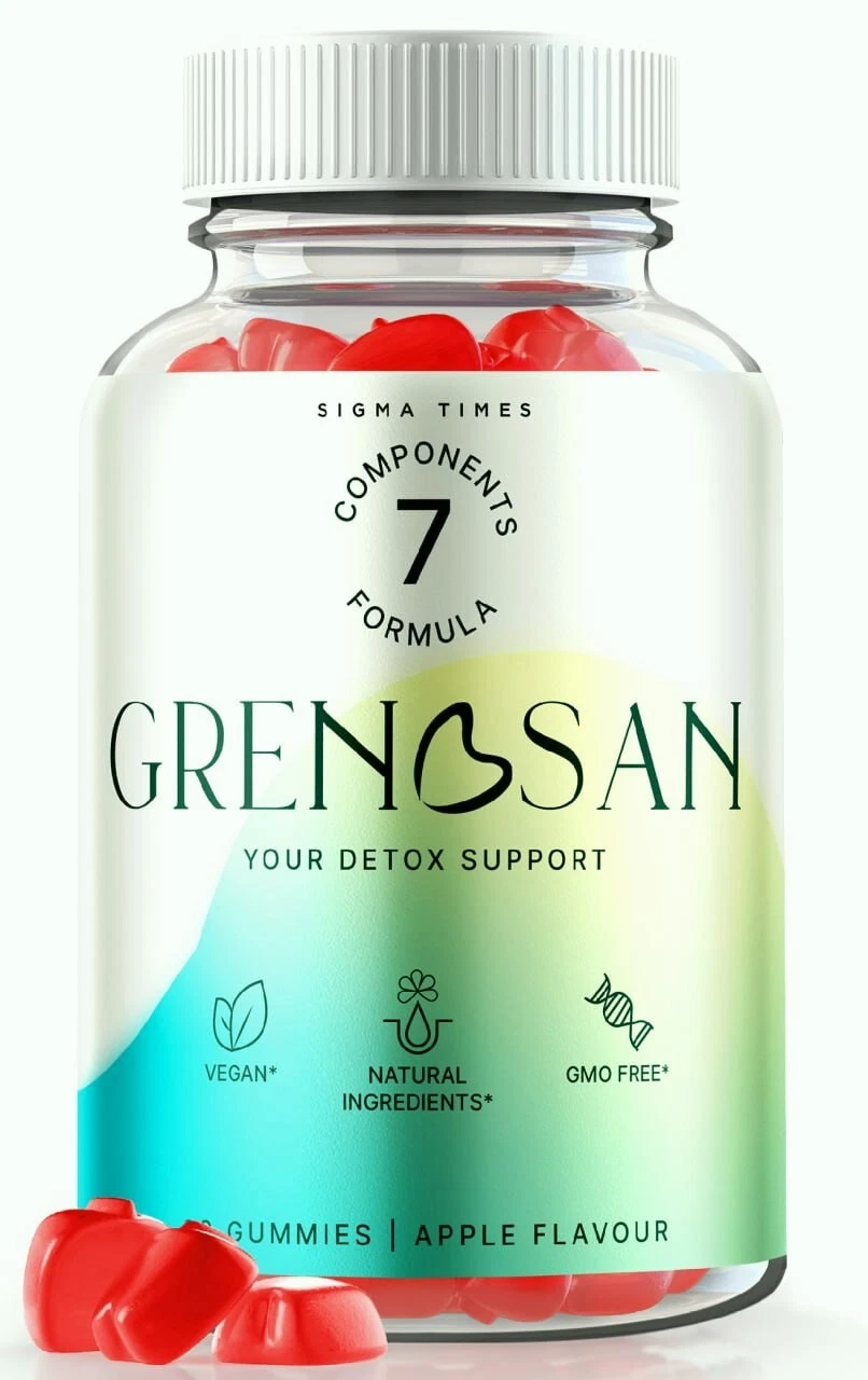 Grenosan Keto + ACV Body Detox Gummies for Advanced Weight loss 60ct