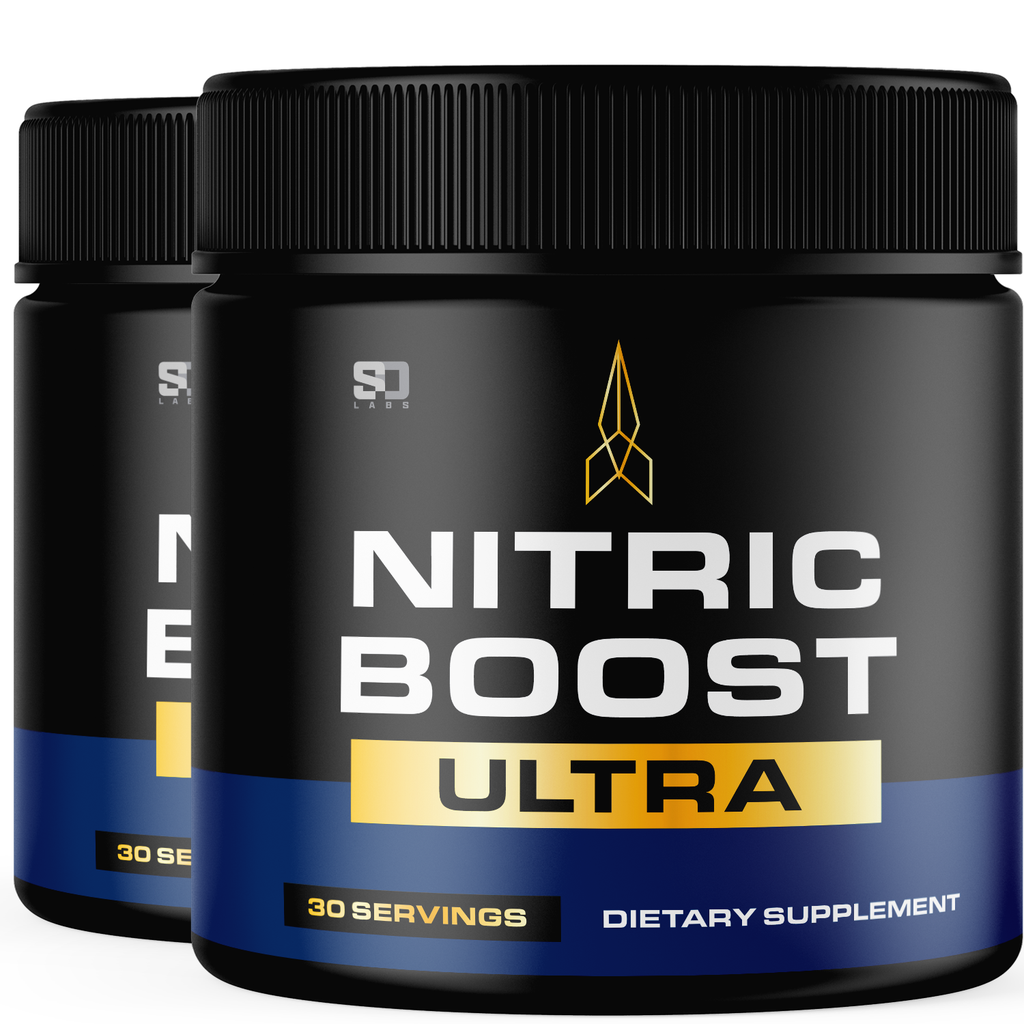 Nitric Boost Ultra Powder - Boost Energy and Support Active Lifestyles (2 Pack)