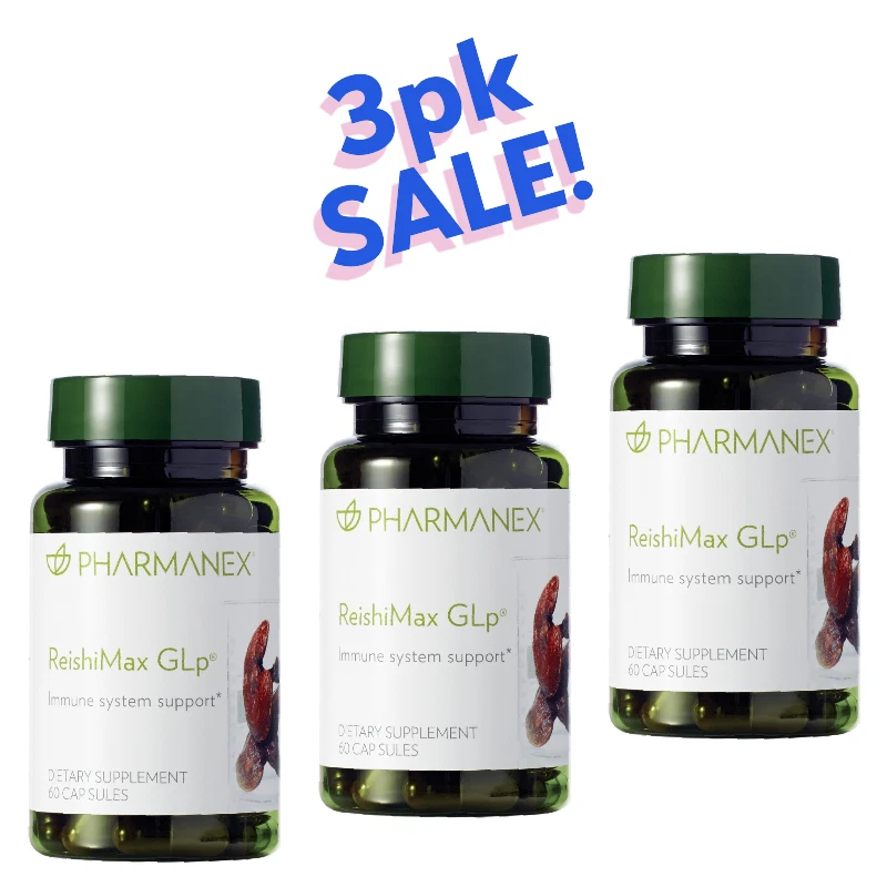 [3pk] Nu Skin NuSkin Pharmanex ReishiMax GLp Exp 5/2027 LATEST ARRIVAL