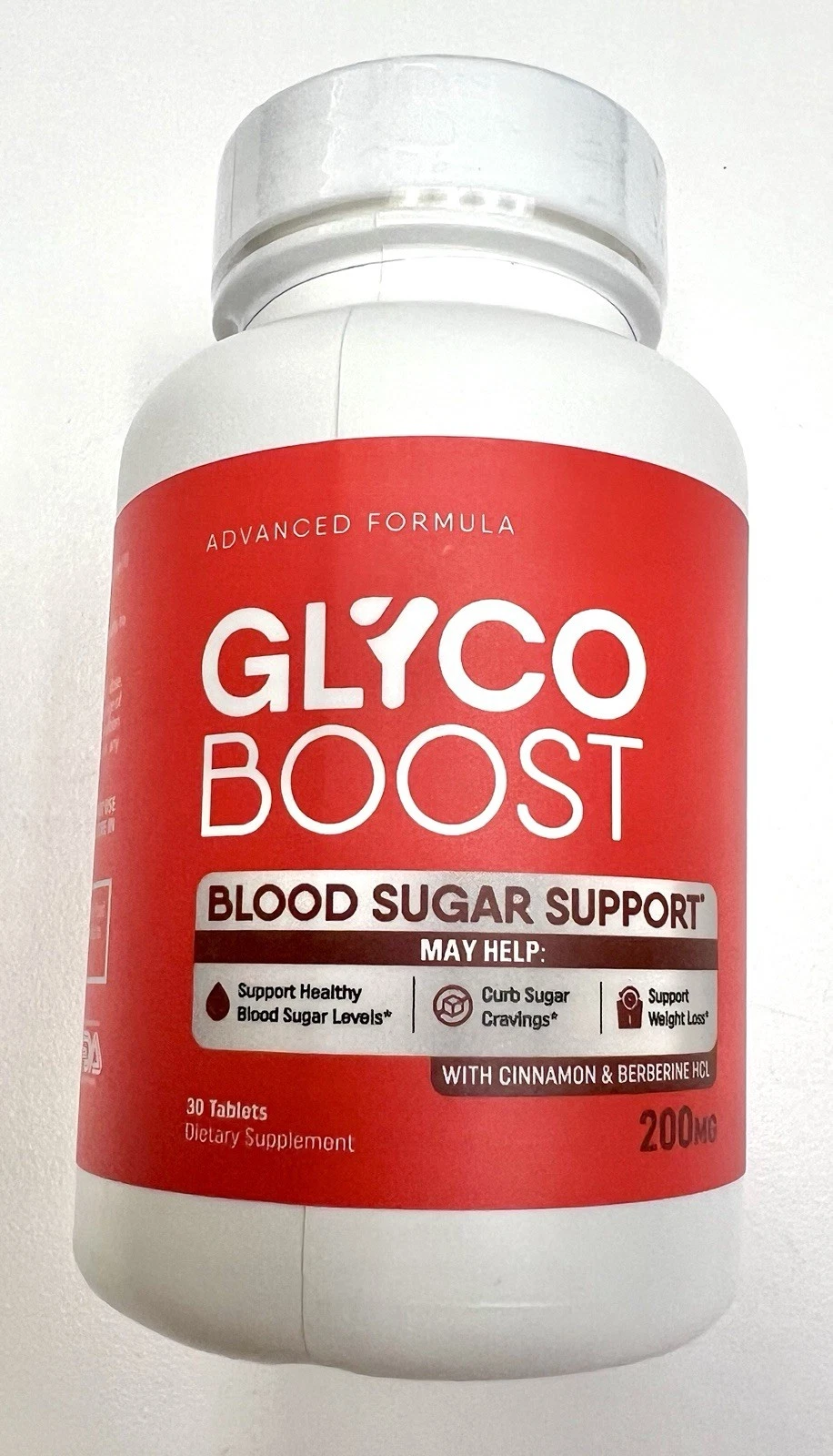 Glyco Boost Blood Sugar Support Supplement 200MG 30 Tablets NEW Sealed Exp 01/27