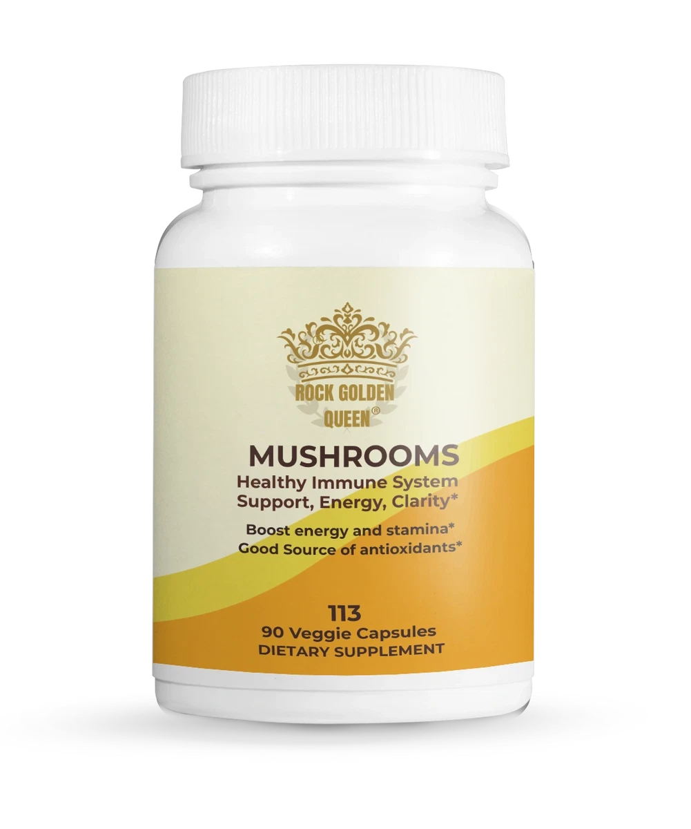 RGQ113 - MUSHROOMS, 90 Veggie Capsules