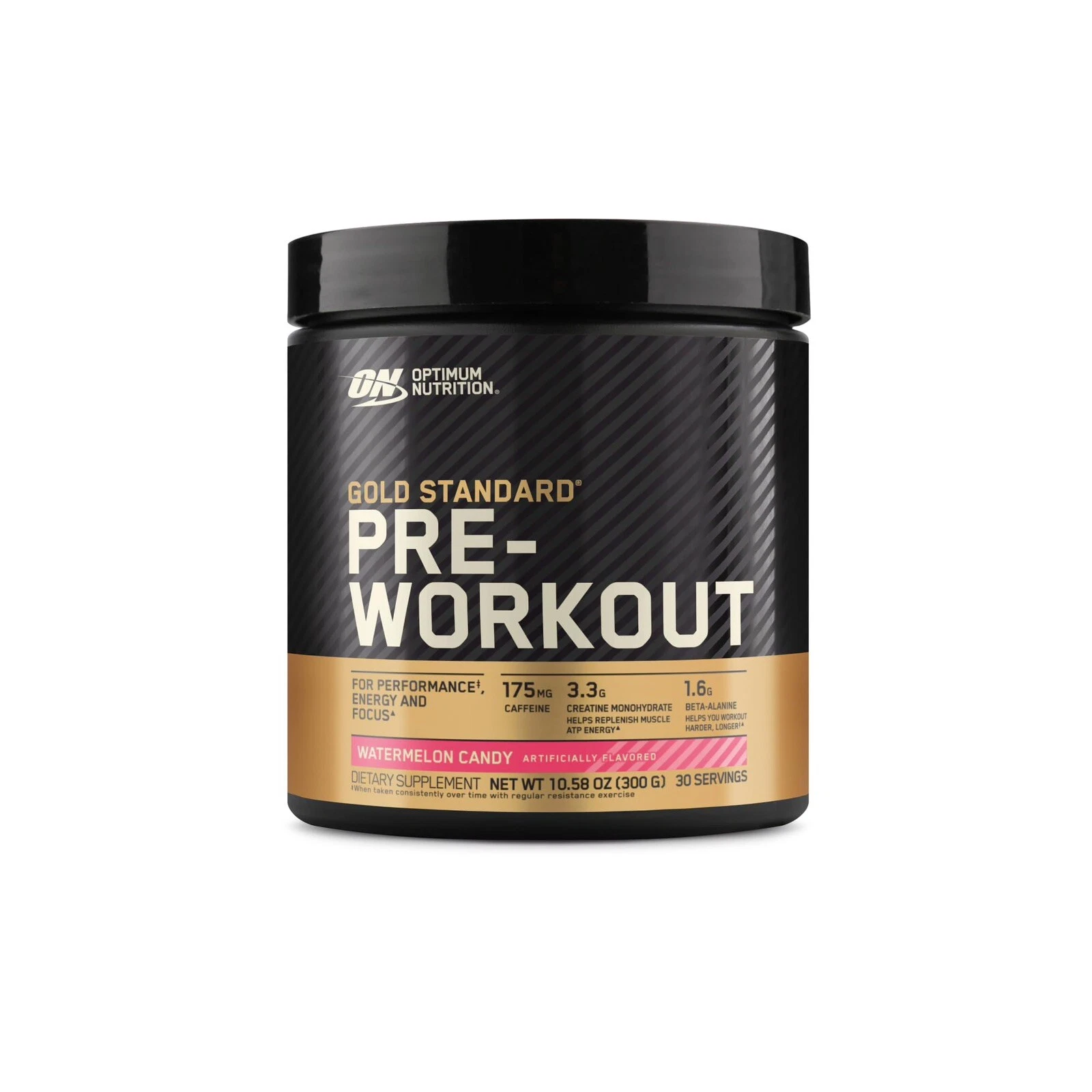 Optimum Nutrition Gold Standard Pre-Workout Powder - Watermelon Candy, 30 Servin