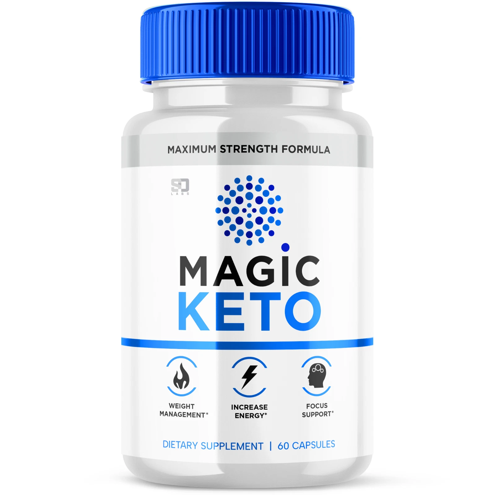 (1 Pack) Magic Keto Pills - Support Weight Management & Healthy Body - 60 Caps