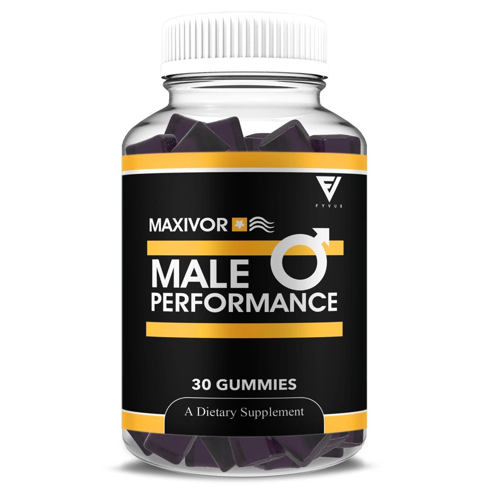 Maxivor Gummies, Maxvor Performance Gummy Supplement (1 Month Supply)