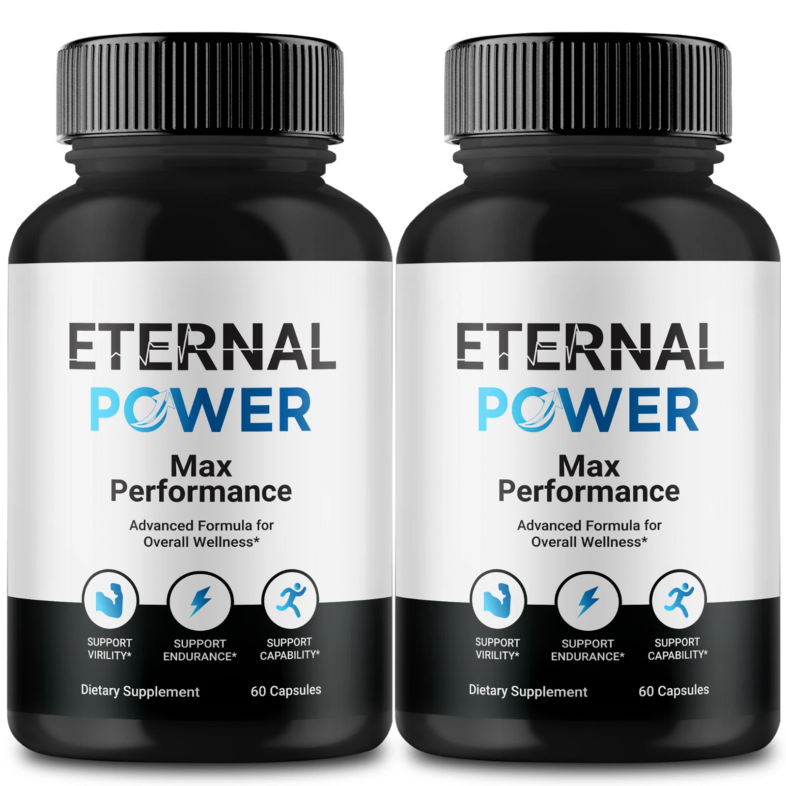 (2 Pack) Eternal Power Men Capsules, EternalPower Men Dietary Supplement Pills