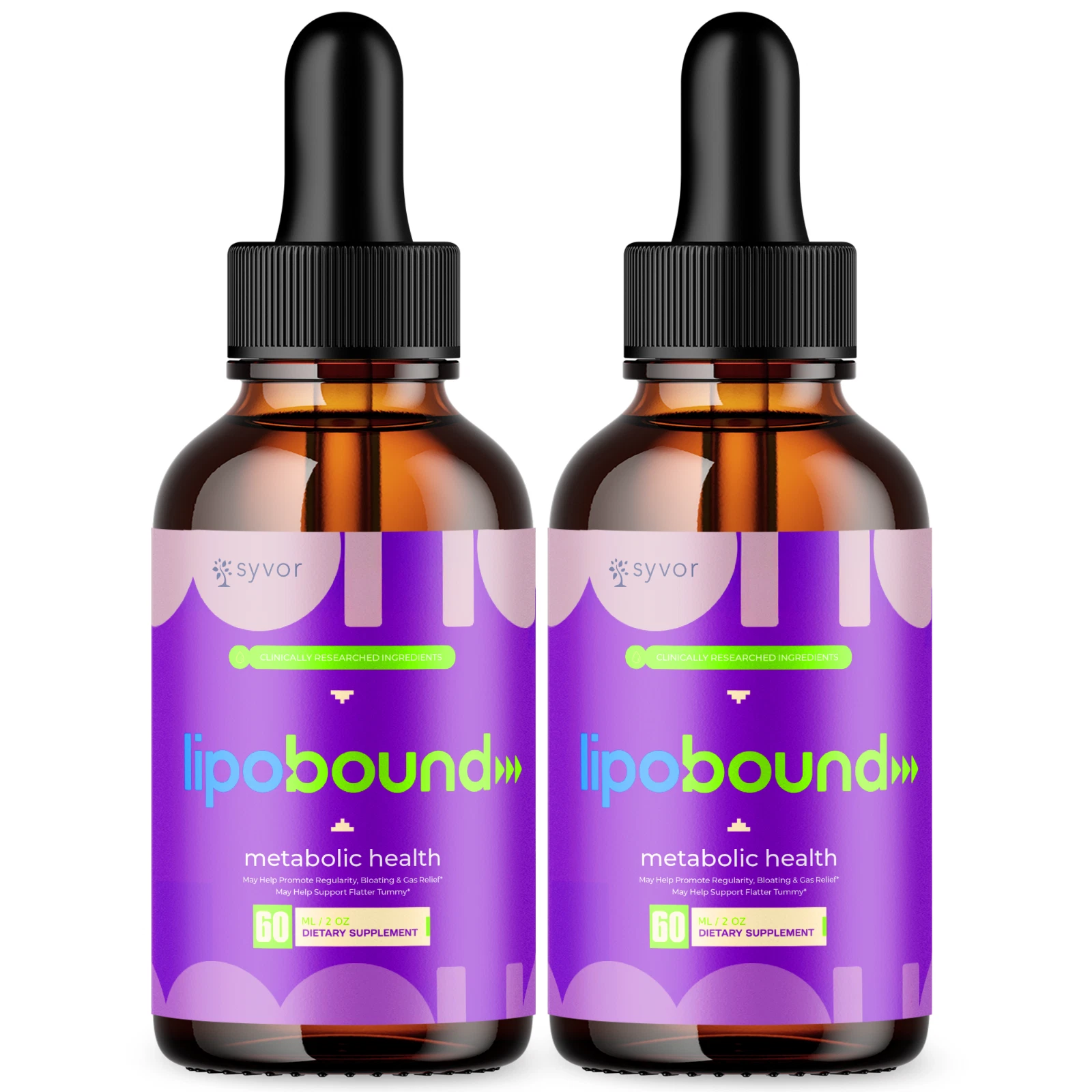 Lipobound Drops Max Strength Keto Formula Weight Management Supplement 60ML