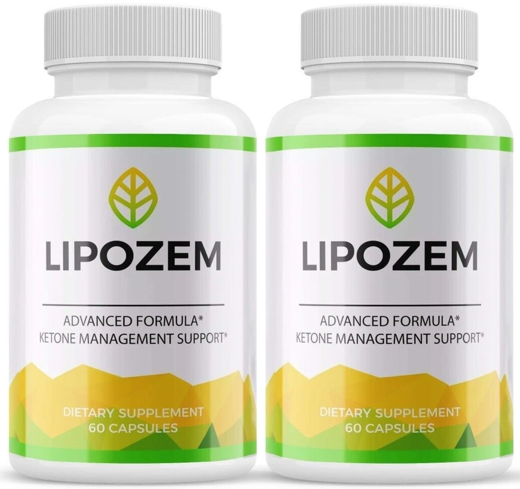(2 Pack) Lipozem Weight Loss Diet Pills, Reviews (120 Capsules)