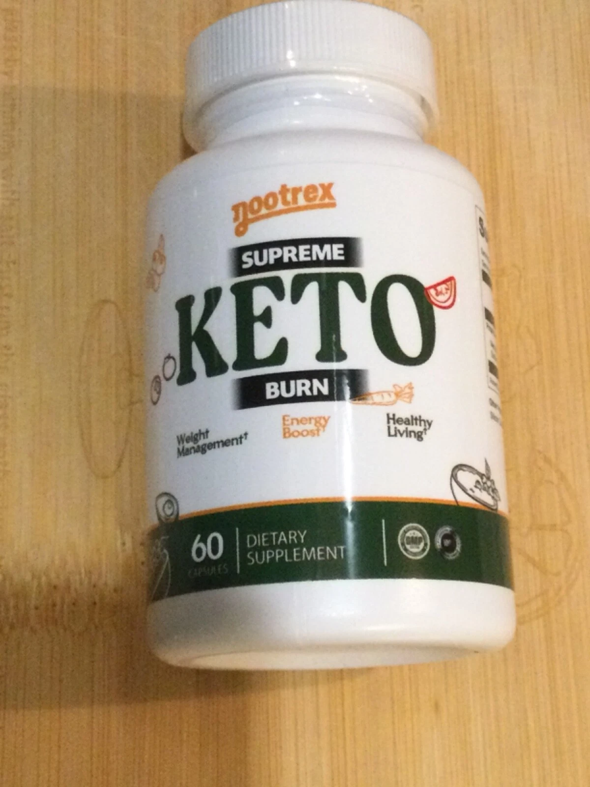 Nootrex Supreme Keto Burn Capsules for Advanced Weight Loss, Noo Trex Pills 60ct