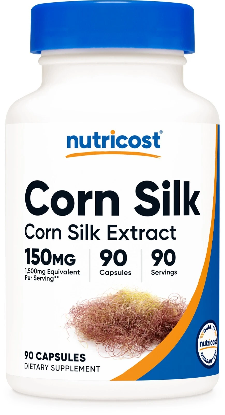 Nutricost Corn Silk (150mg) 90 Capsules - Corn Silk Extract, Vegan, Gluten-Free